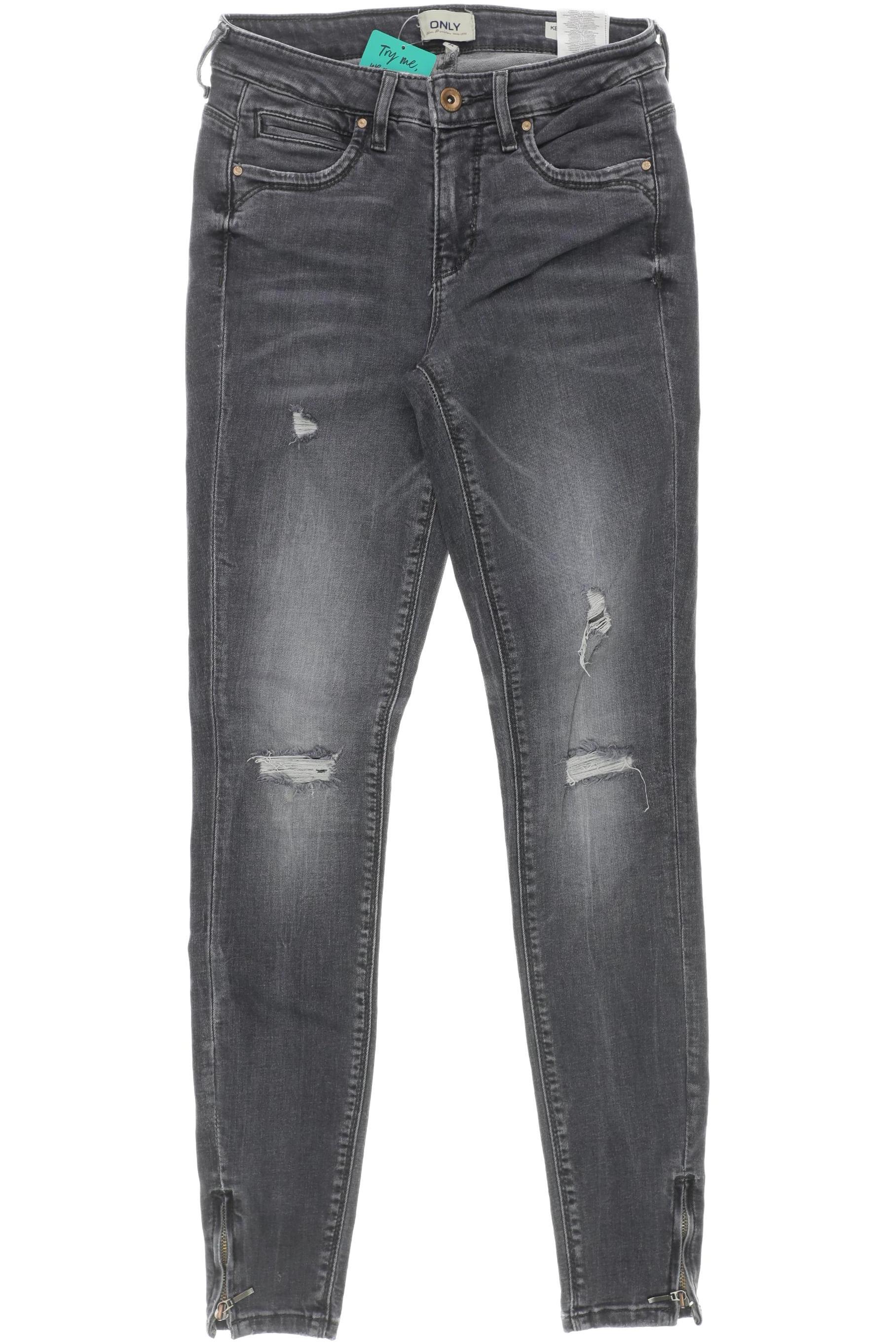 

Only Damen Jeans, grau, Gr. 26