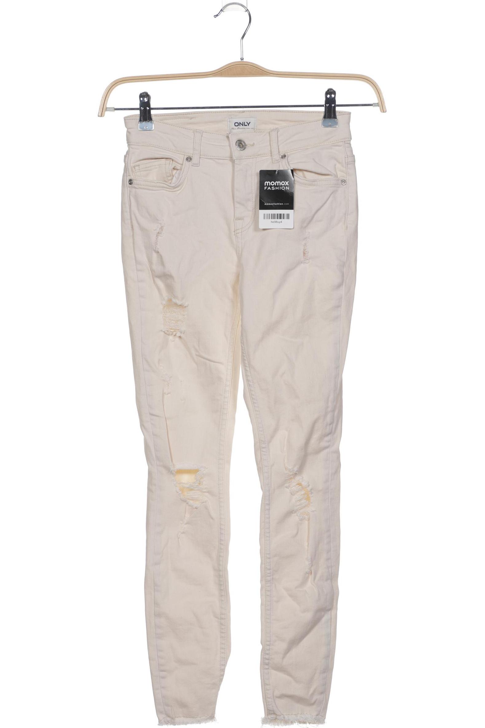 

Only Damen Jeans, cremeweiß, Gr. 0