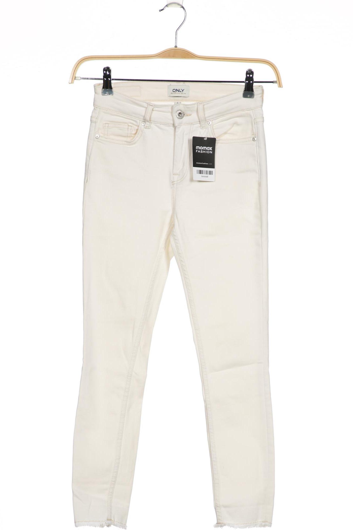 

ONLY Damen Jeans, cremeweiß