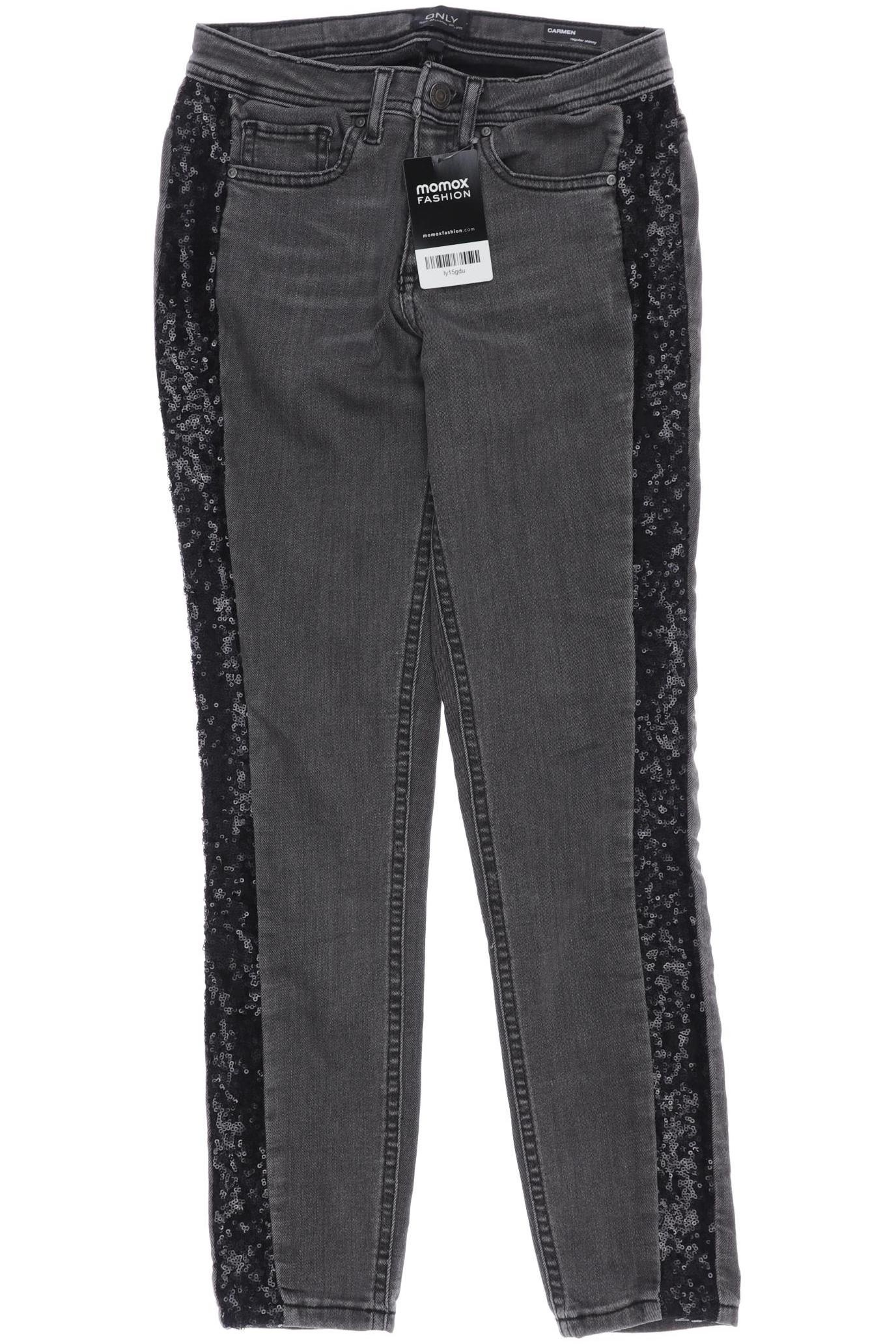 

Only Damen Jeans, grau, Gr. 27