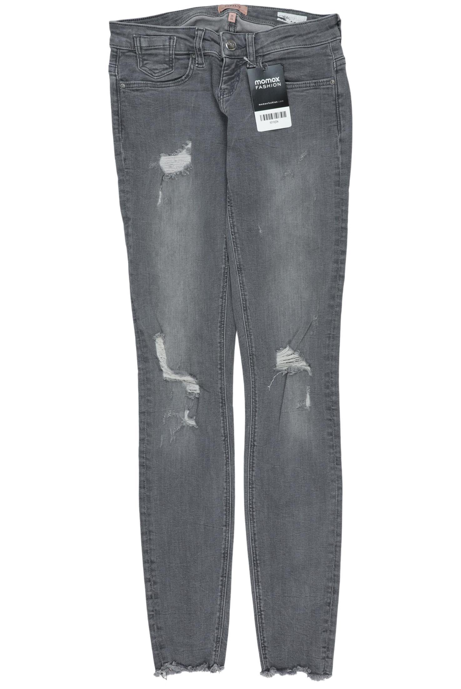 

Only Damen Jeans, grau, Gr. 25