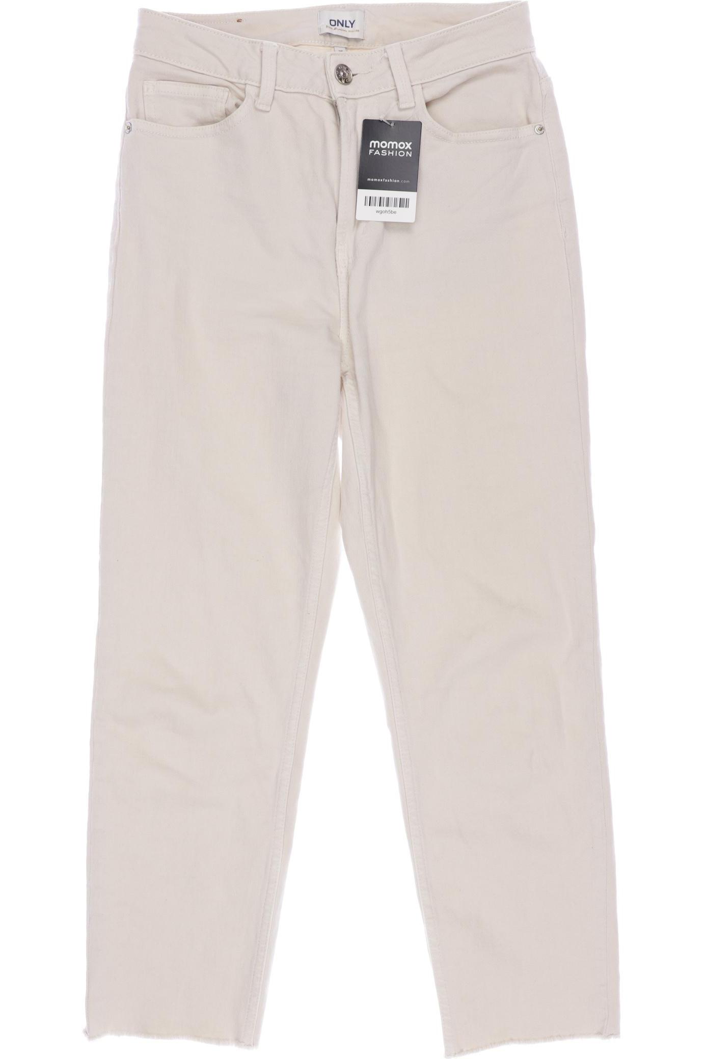 

ONLY Damen Jeans, cremeweiß