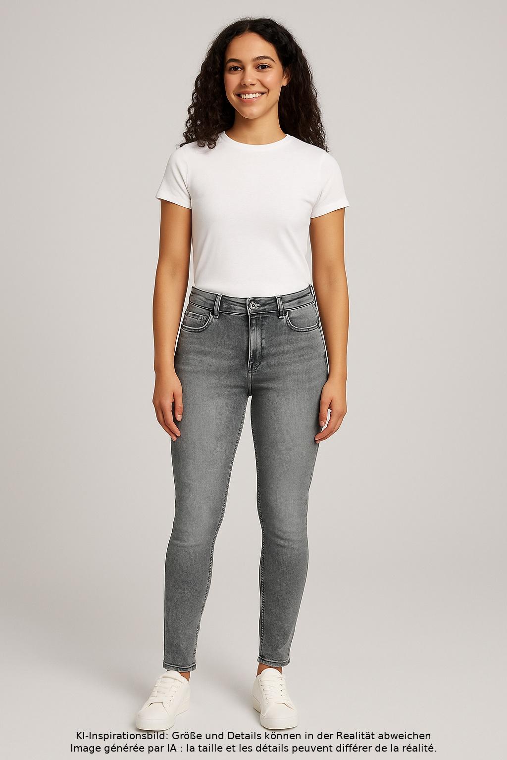 

Only Damen Jeans, grau, Gr. 0