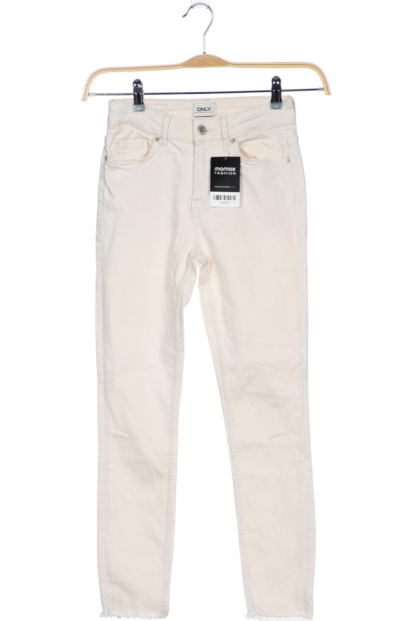 

ONLY Damen Jeans, cremeweiß