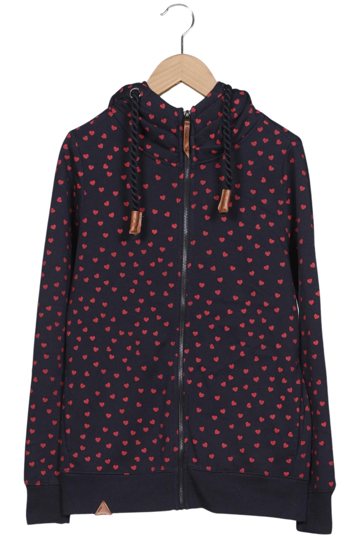 

Only Damen Kapuzenpullover, marineblau, Gr. 36