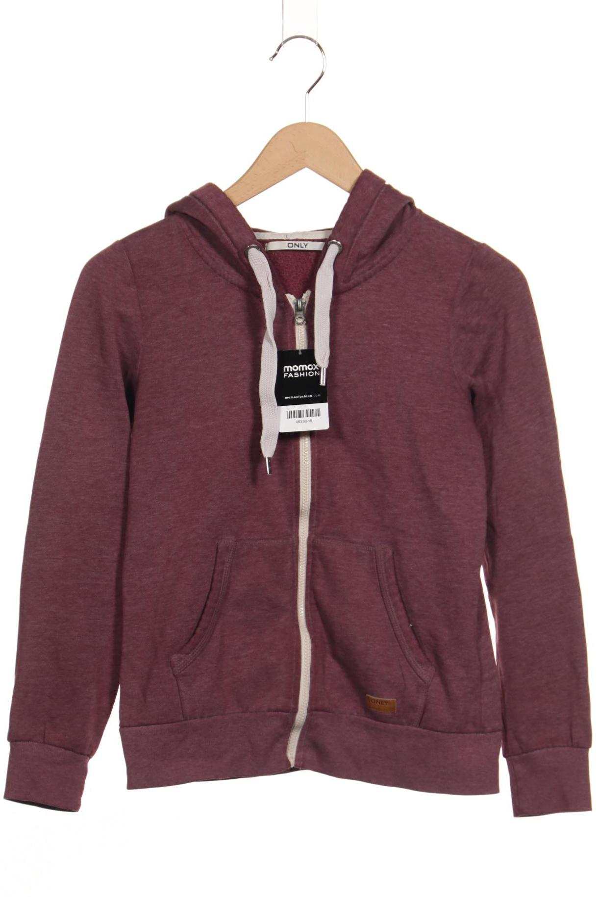 

Only Damen Kapuzenpullover, bordeaux, Gr. 34