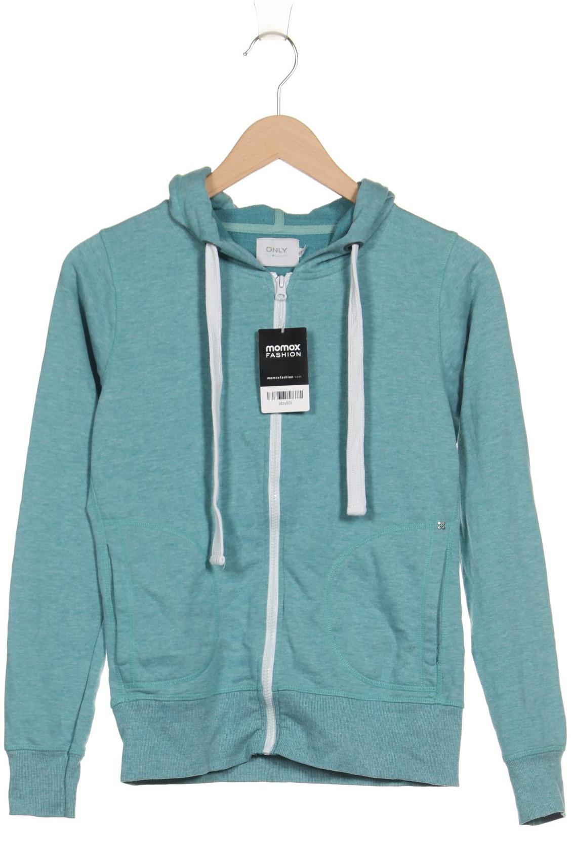 

Only Damen Kapuzenpullover, türkis, Gr. 38