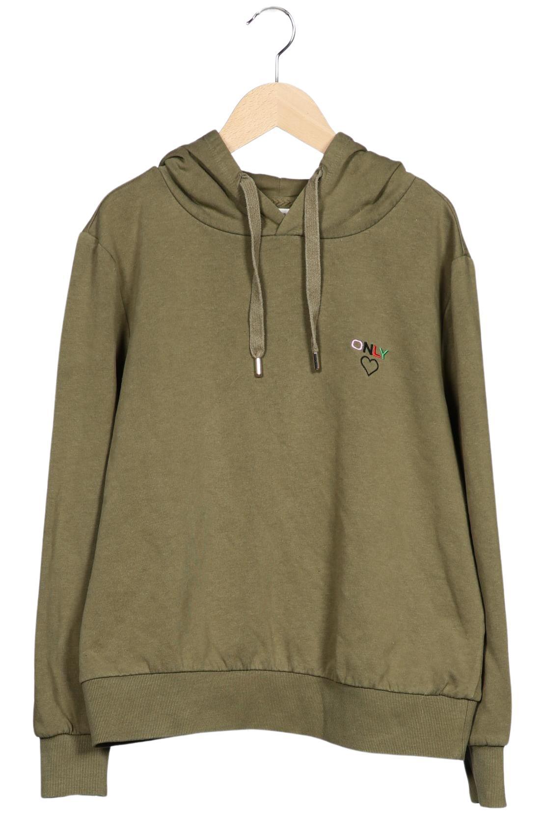 

Only Damen Kapuzenpullover, grün, Gr. 38