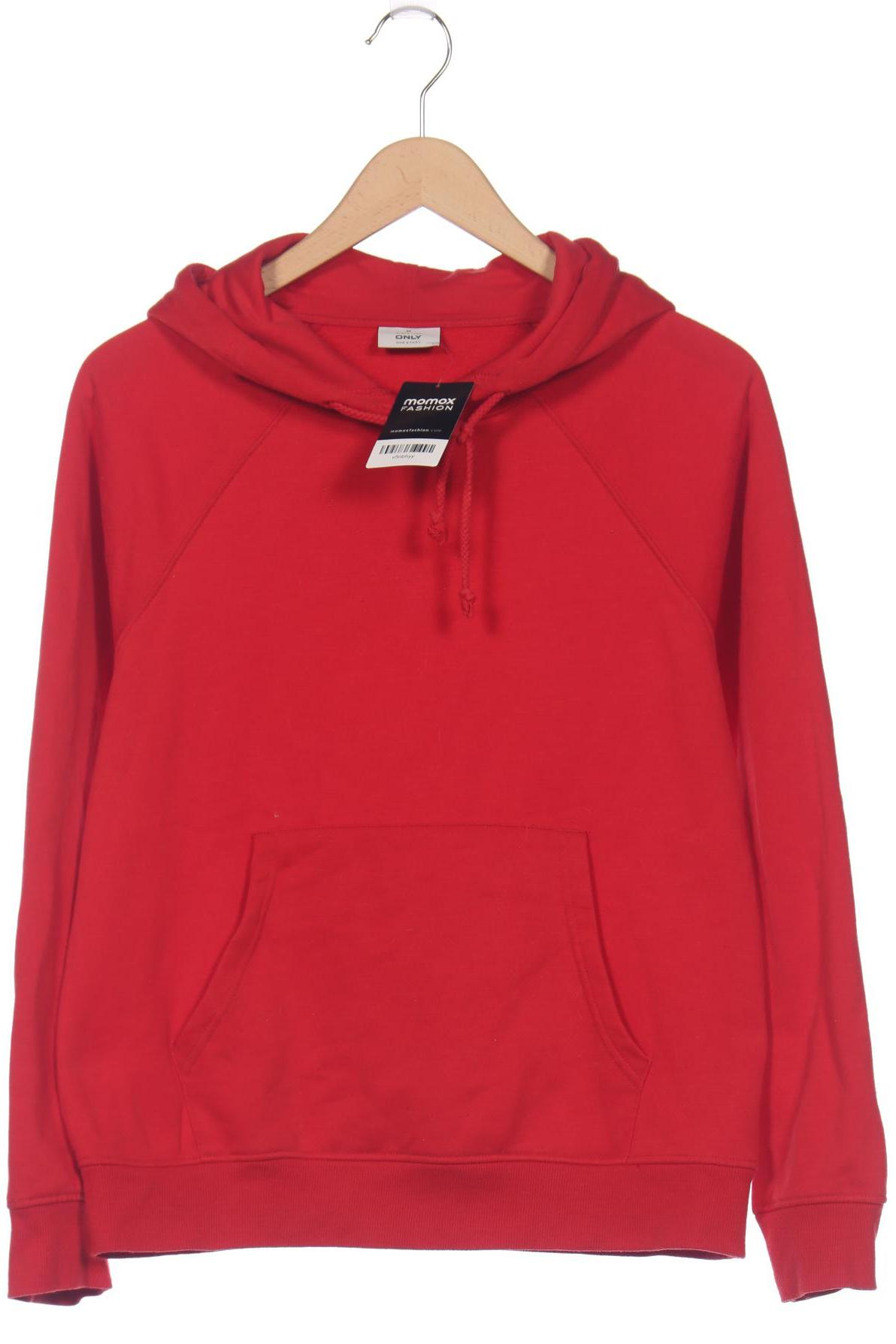 

Only Damen Kapuzenpullover, rot, Gr. 38
