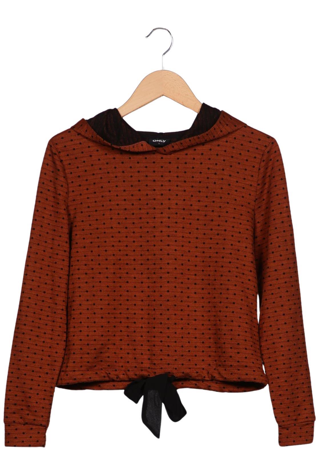 

Only Damen Kapuzenpullover, braun, Gr. 36