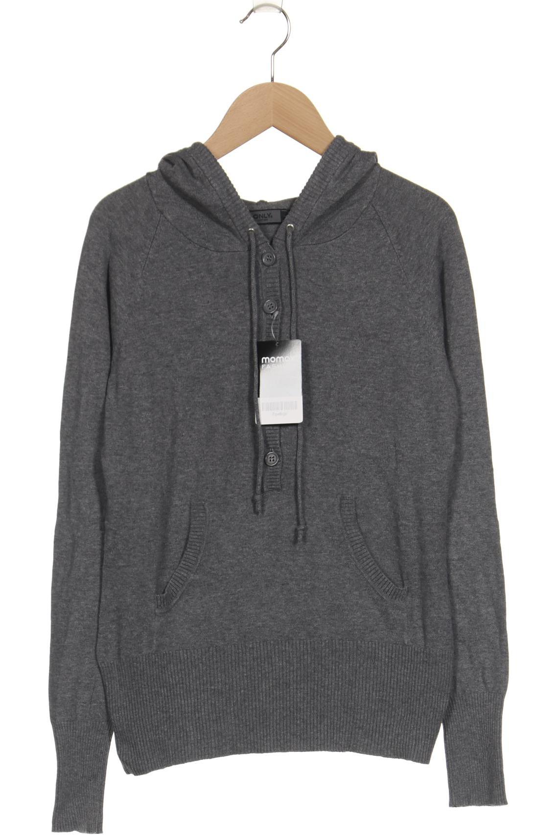 

Only Damen Kapuzenpullover, grau, Gr. 38