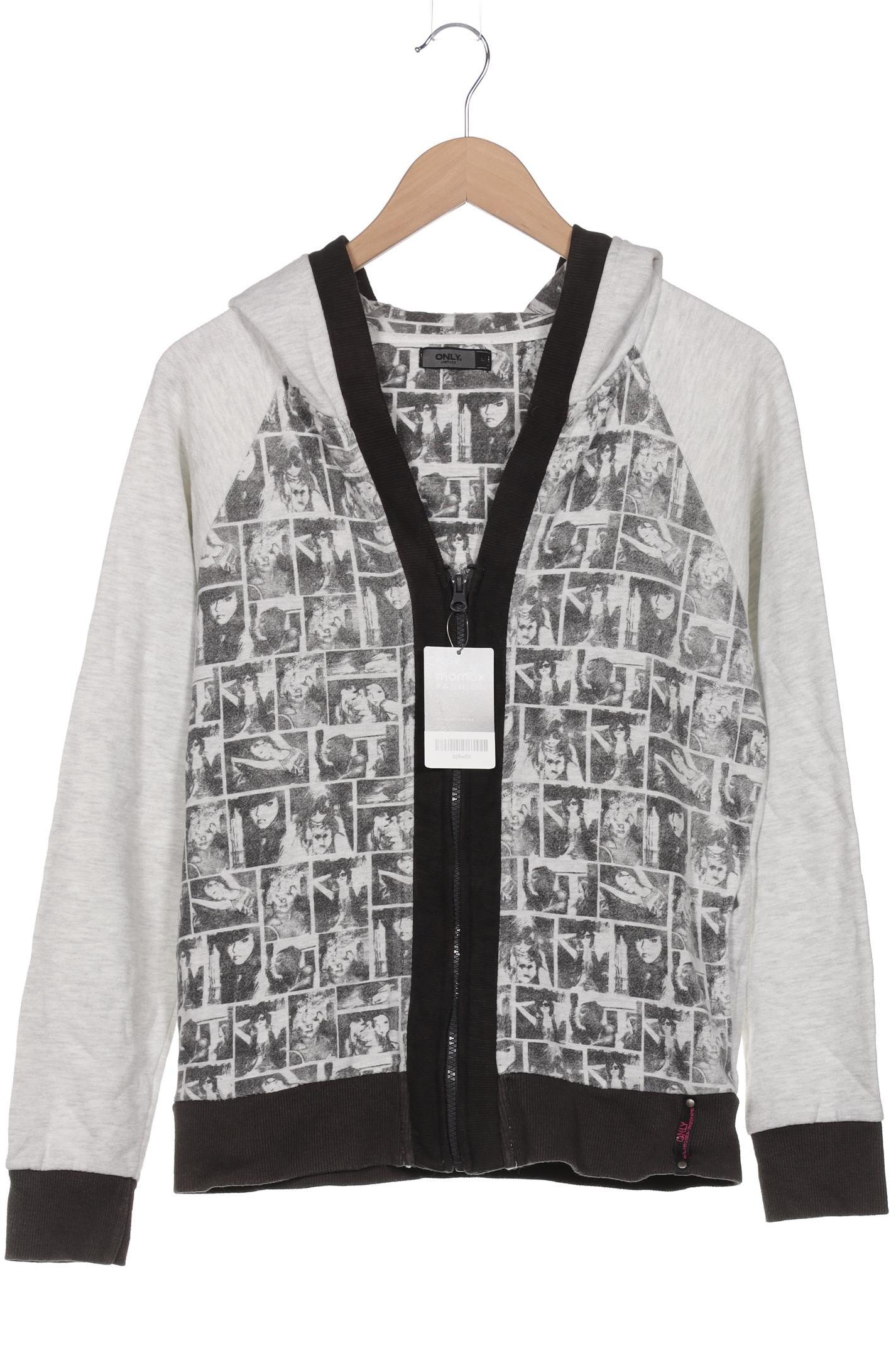 

Only Damen Kapuzenpullover, grau, Gr. 42