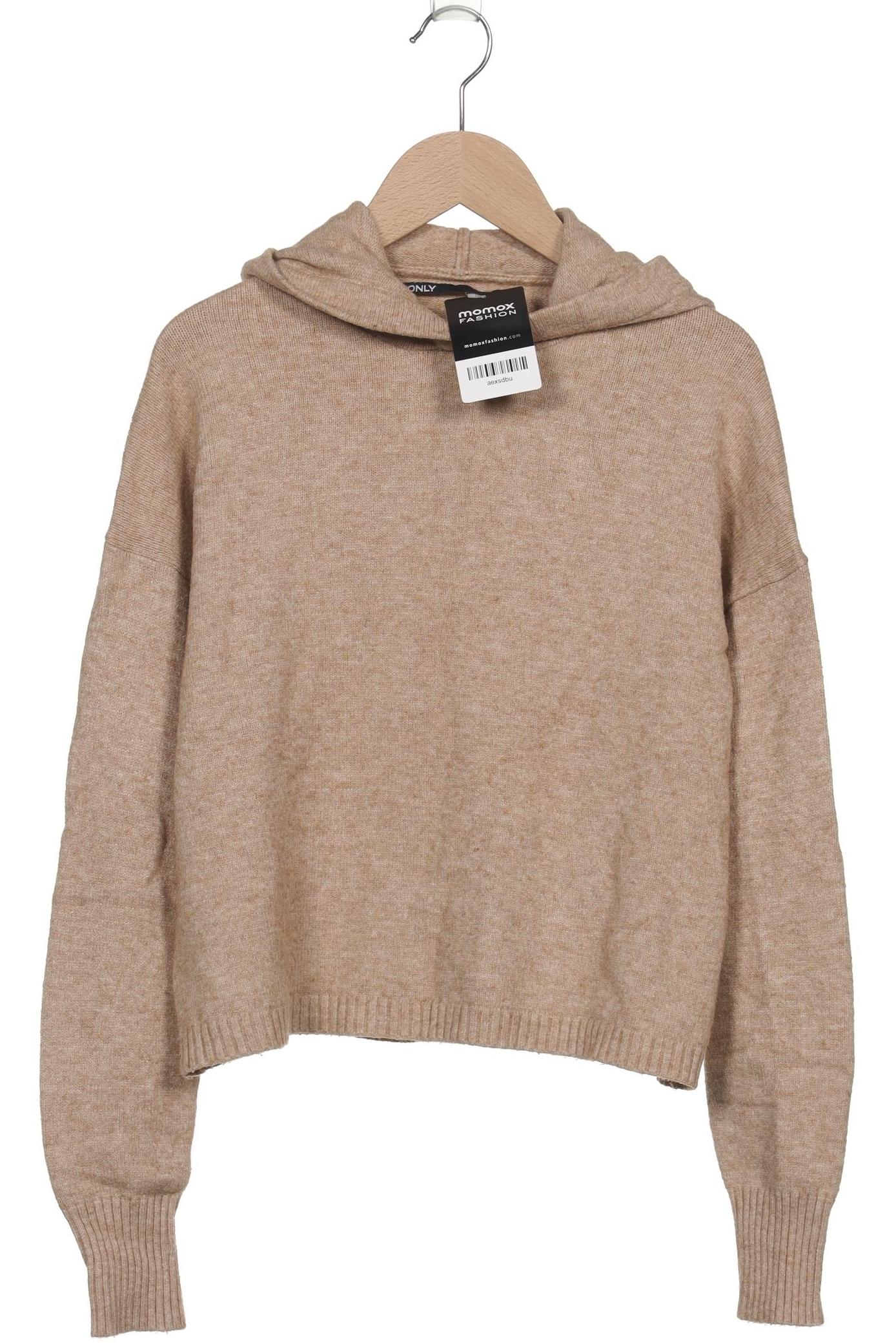 

Only Damen Kapuzenpullover, beige, Gr. 36