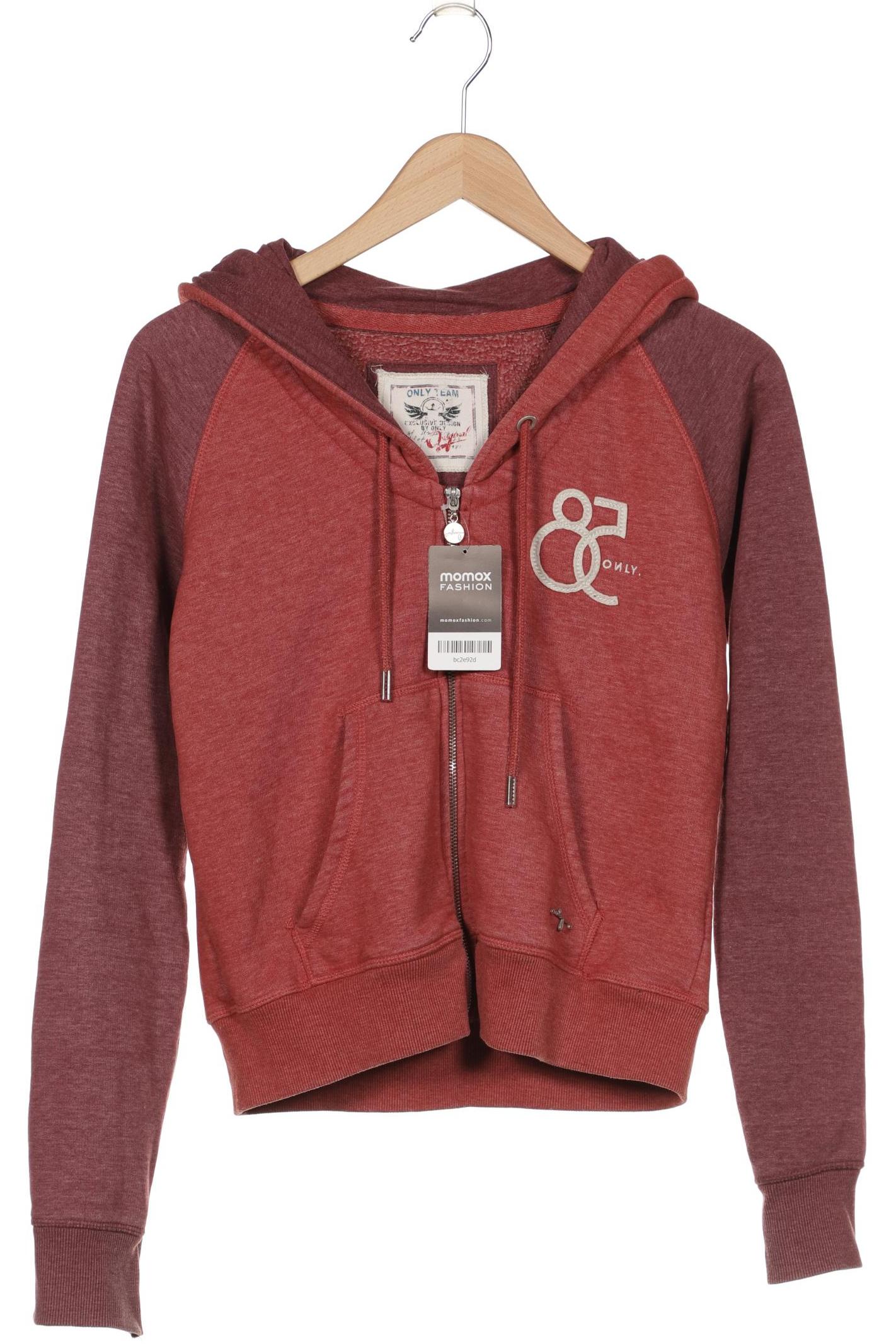 

Only Damen Kapuzenpullover, rot, Gr. 42