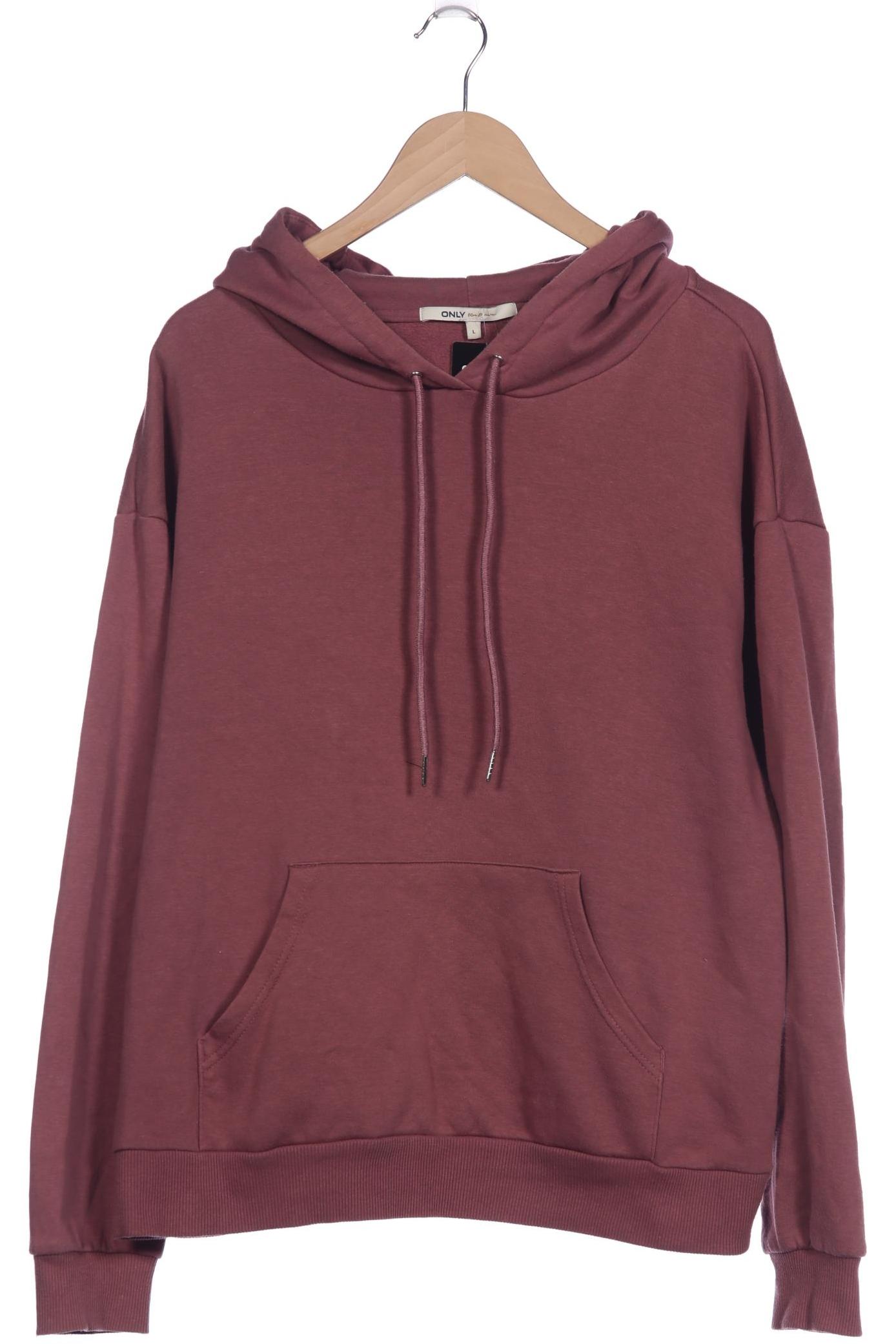 

Only Damen Kapuzenpullover, bordeaux, Gr. 42