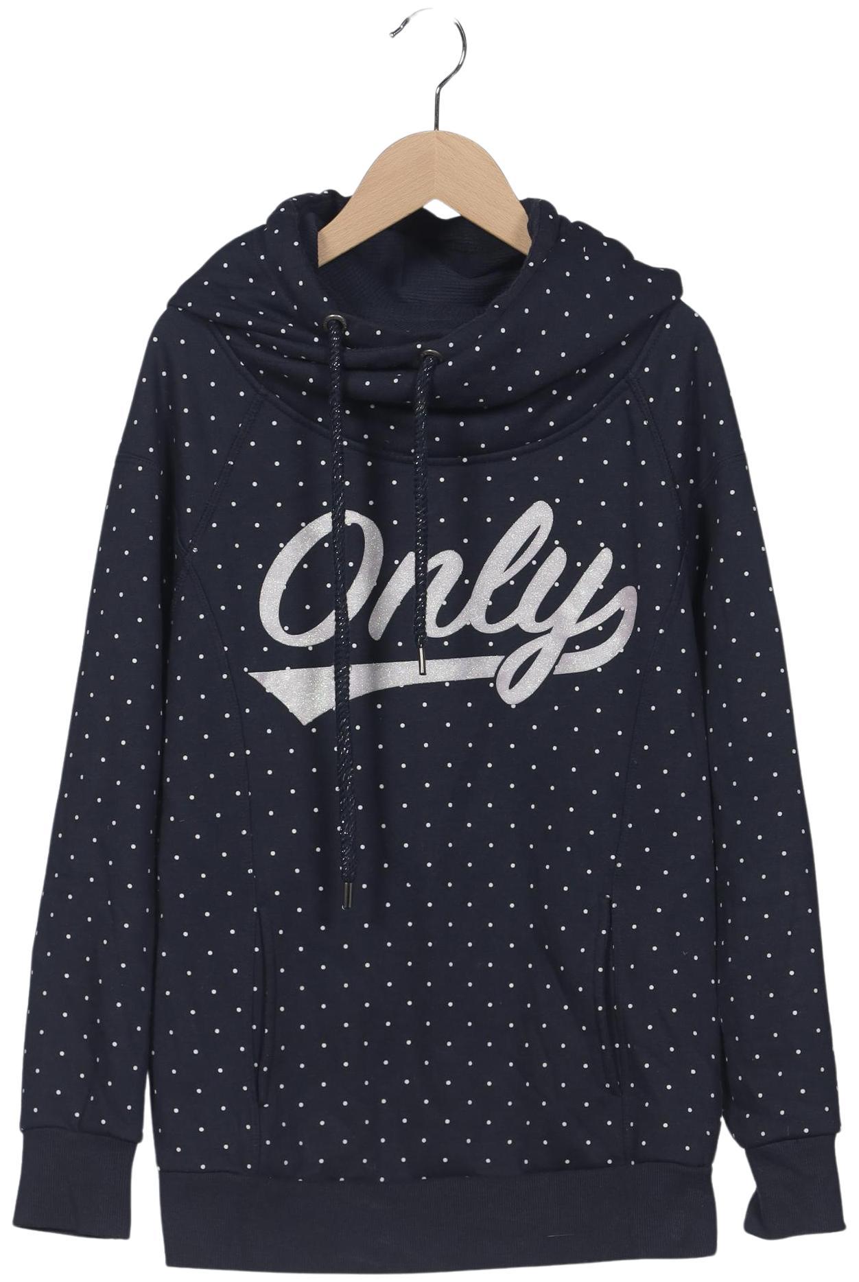 

Only Damen Kapuzenpullover, marineblau, Gr. 38