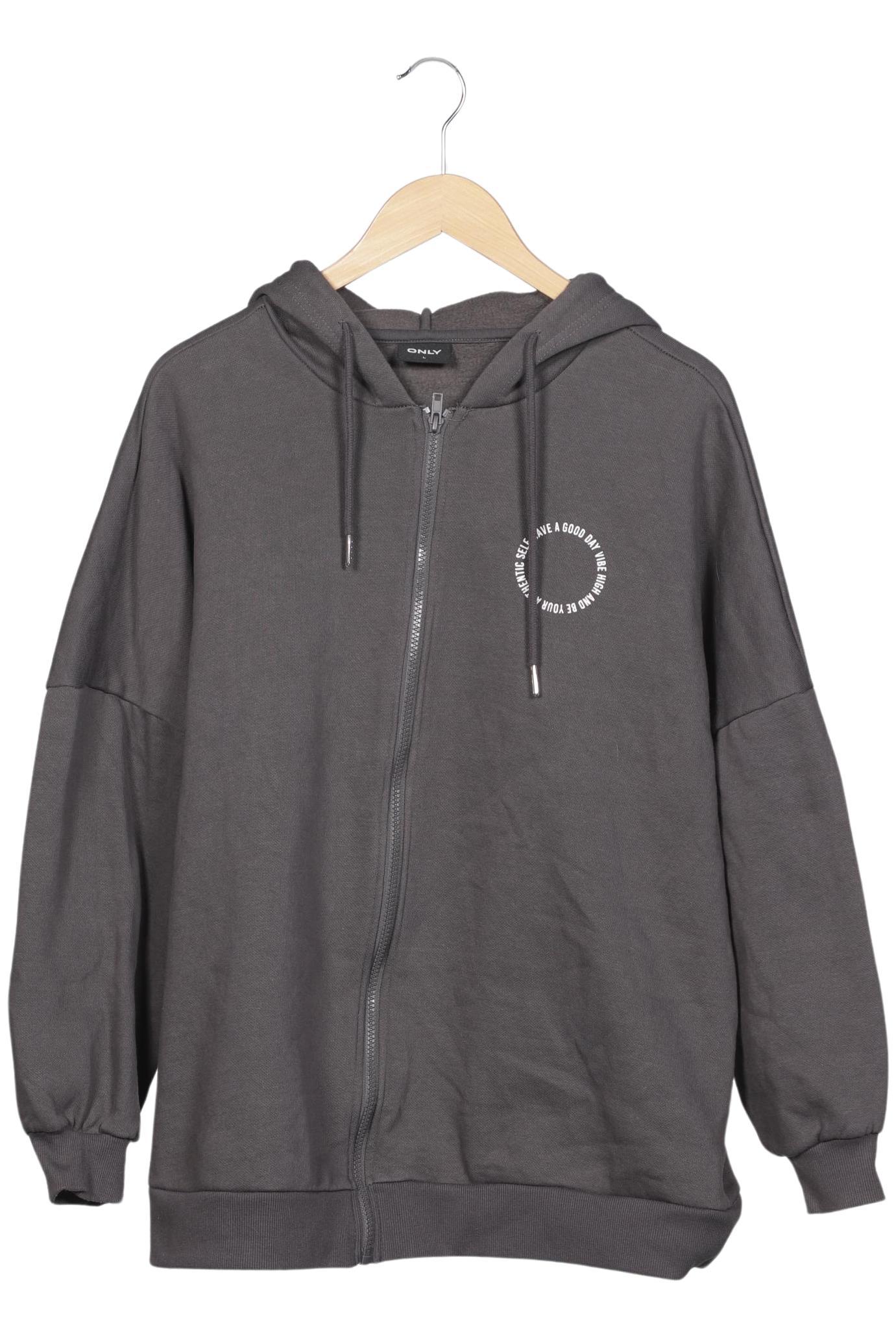 

Only Damen Kapuzenpullover, grau, Gr. 42