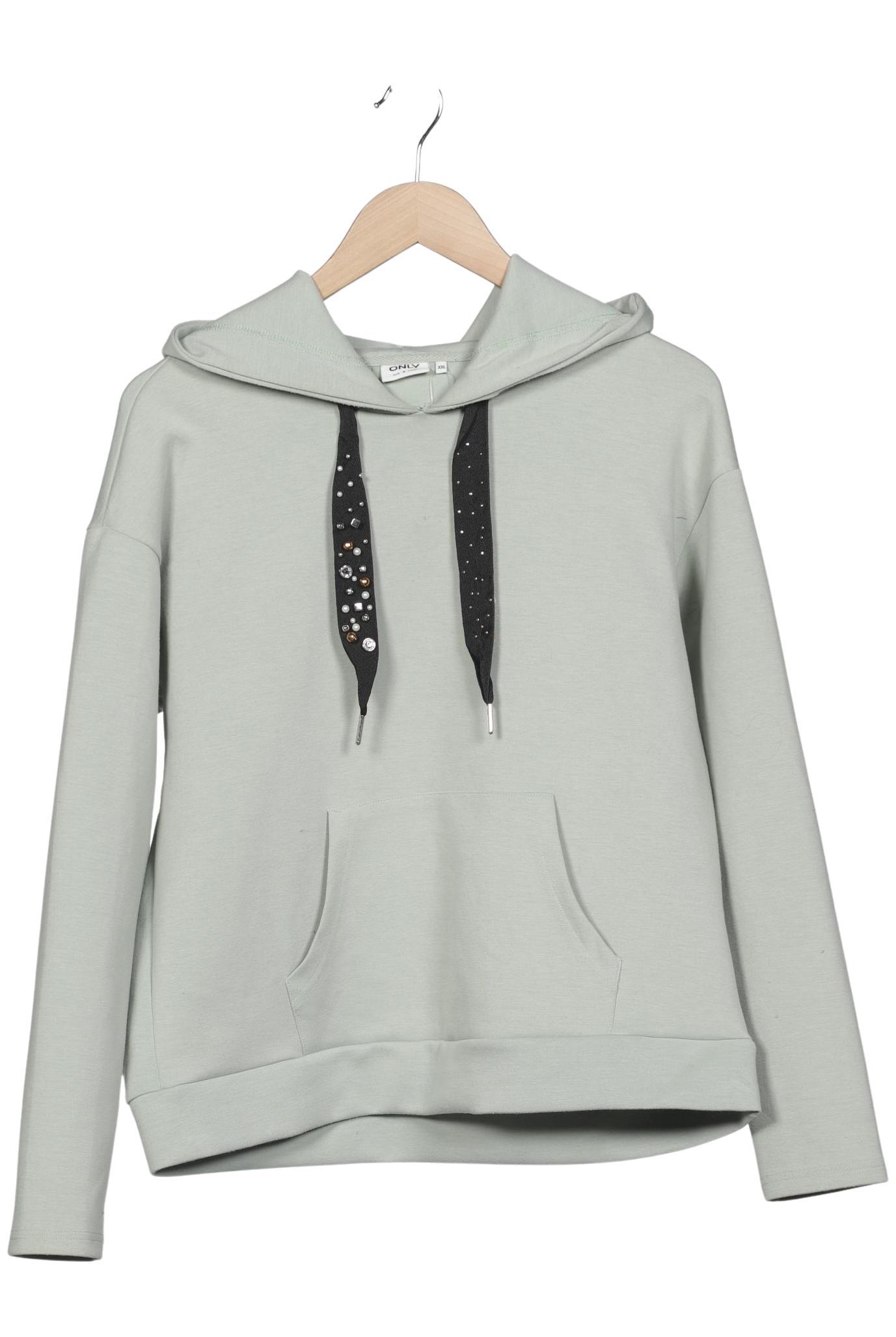 

Only Damen Kapuzenpullover, hellgrün, Gr. 46