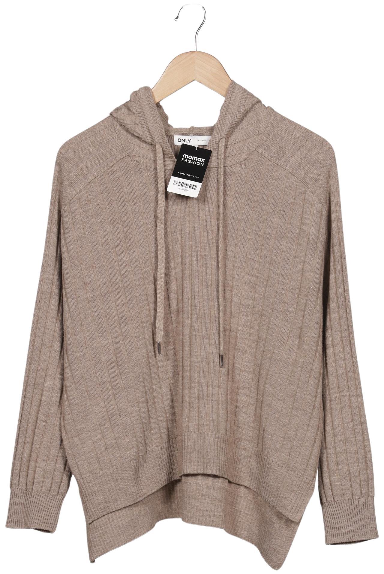 

Only Damen Kapuzenpullover, beige, Gr. 44