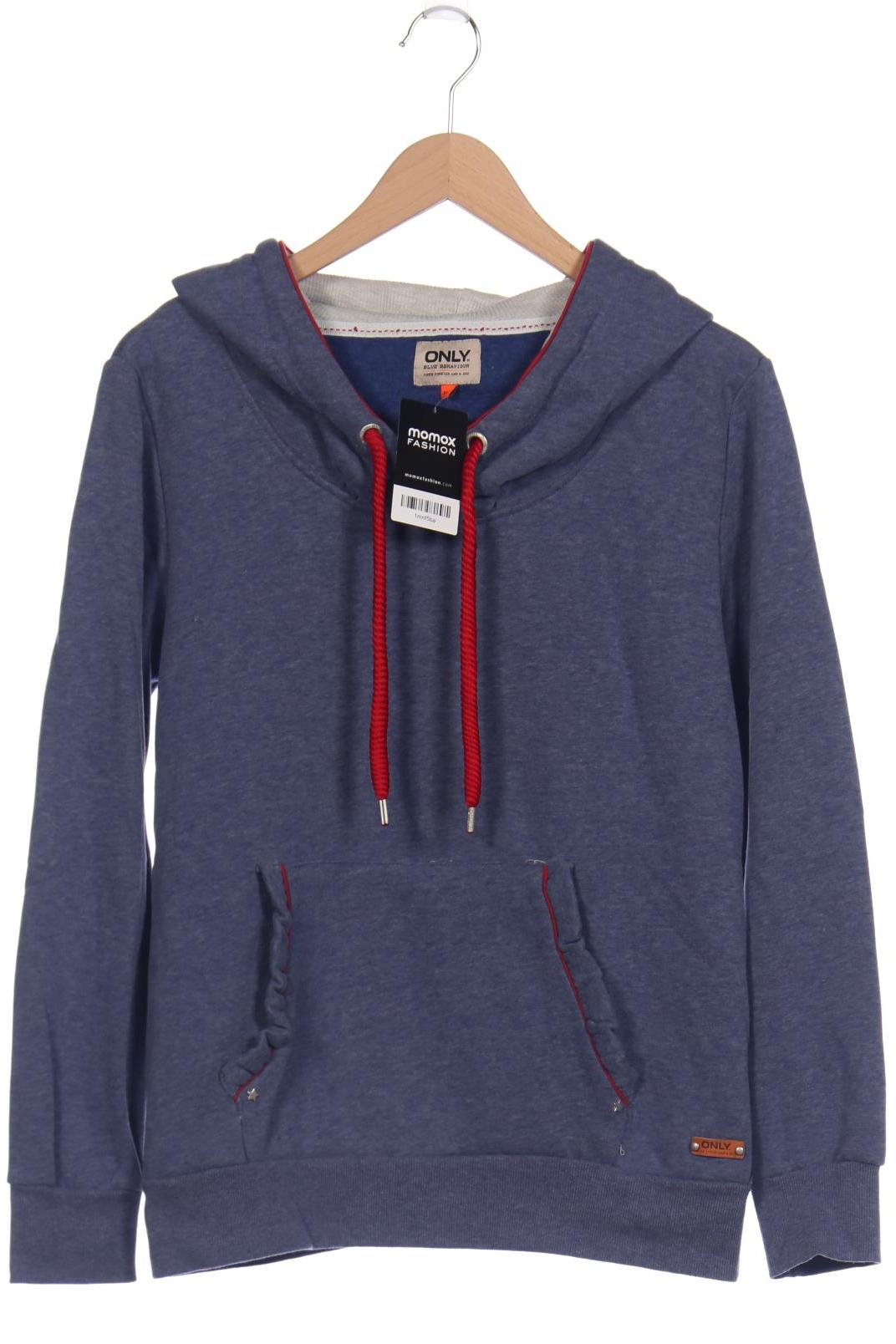 

Only Damen Kapuzenpullover, blau, Gr. 44