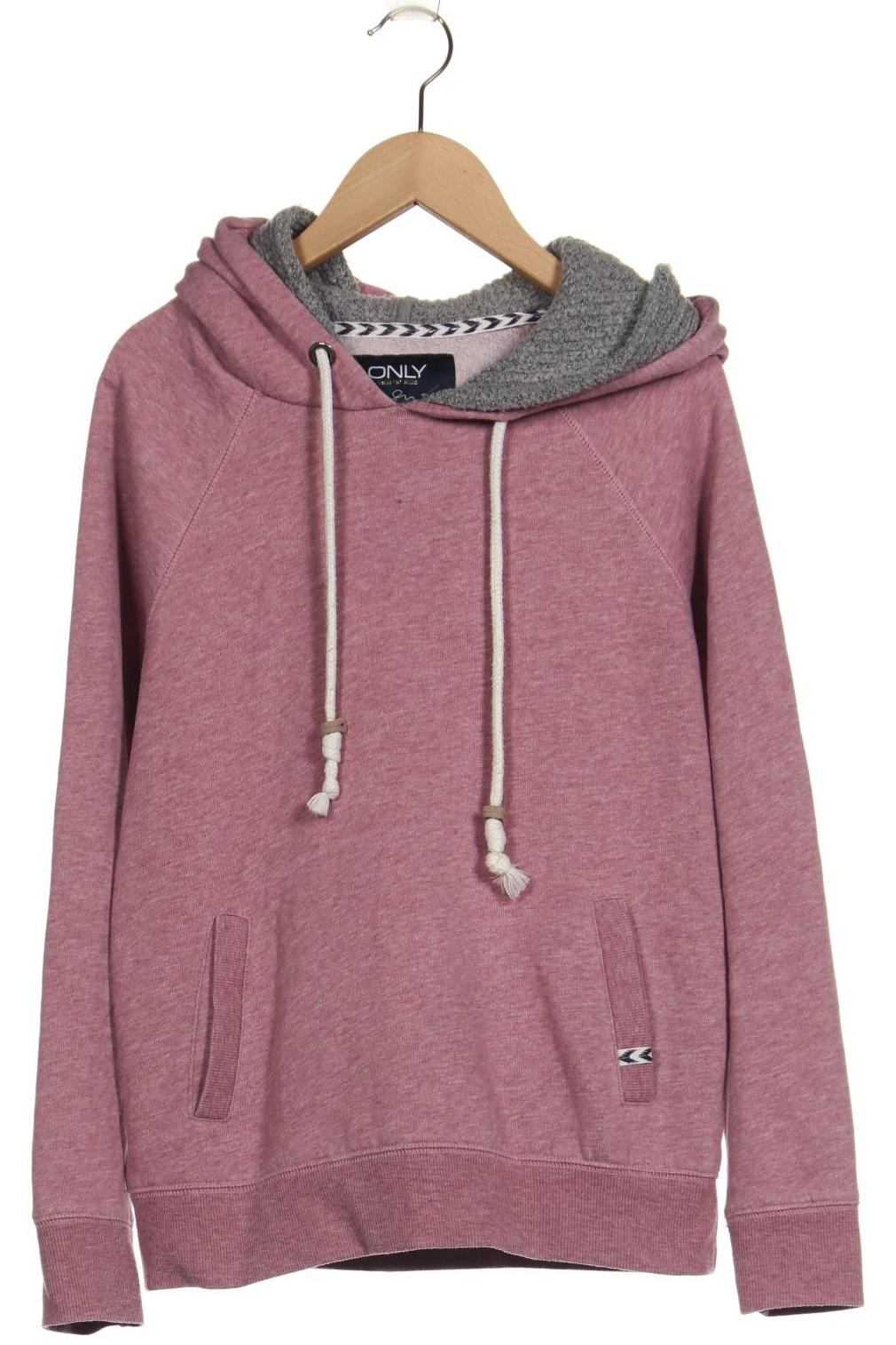

Only Damen Kapuzenpullover, pink, Gr. 36