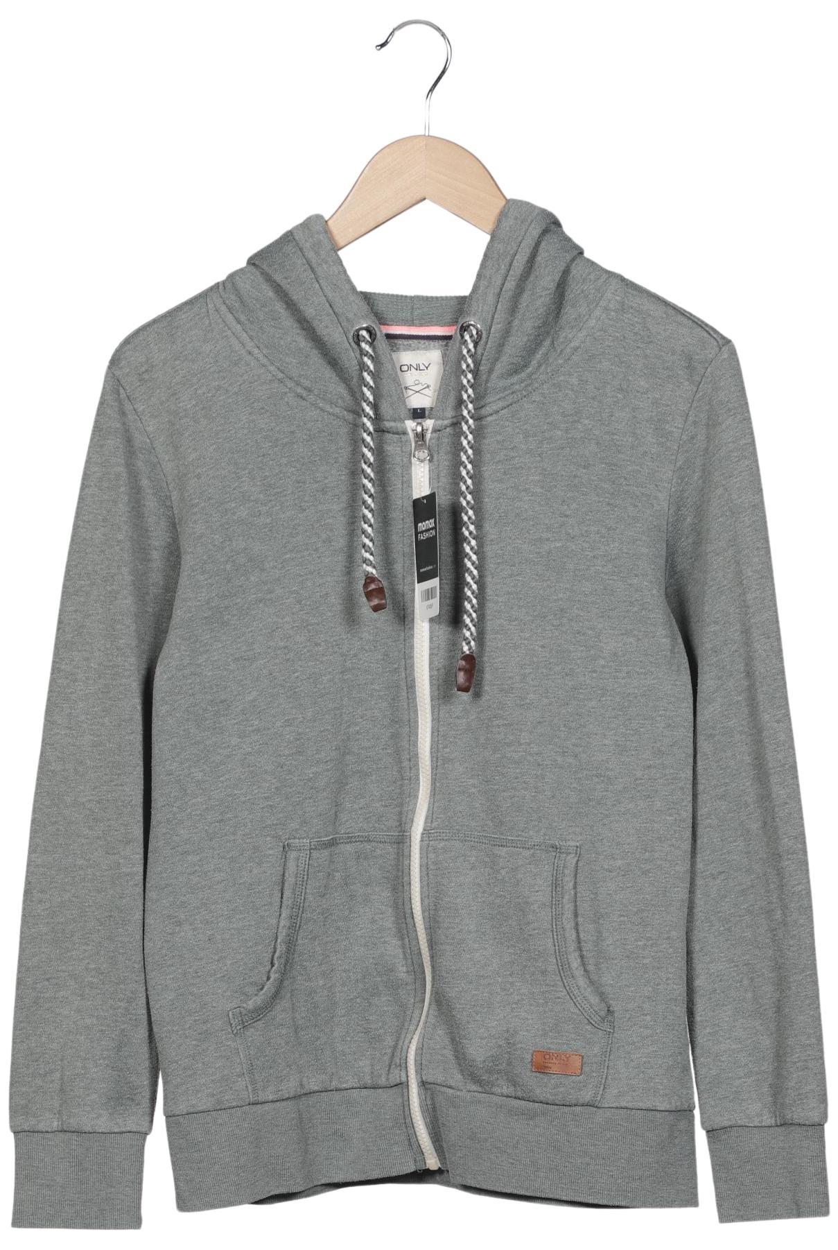 

Only Damen Kapuzenpullover, grau, Gr. 42