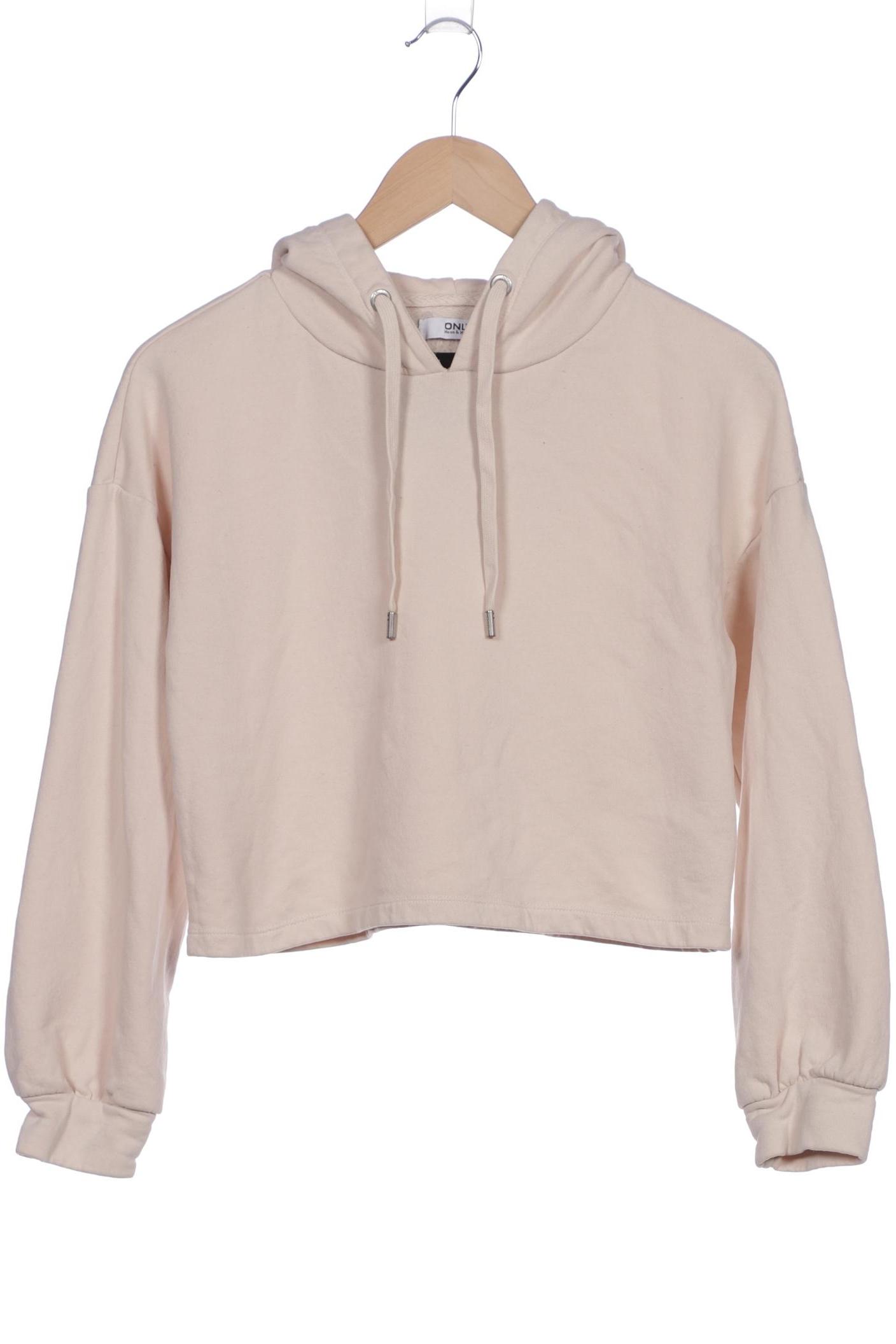 

Only Damen Kapuzenpullover, cremeweiß, Gr. 34