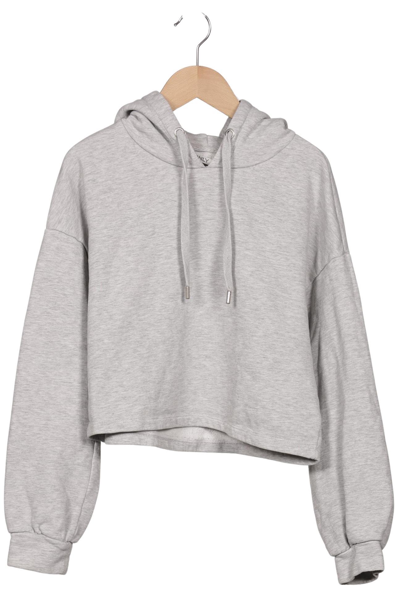 

Only Damen Kapuzenpullover, grau, Gr. 34