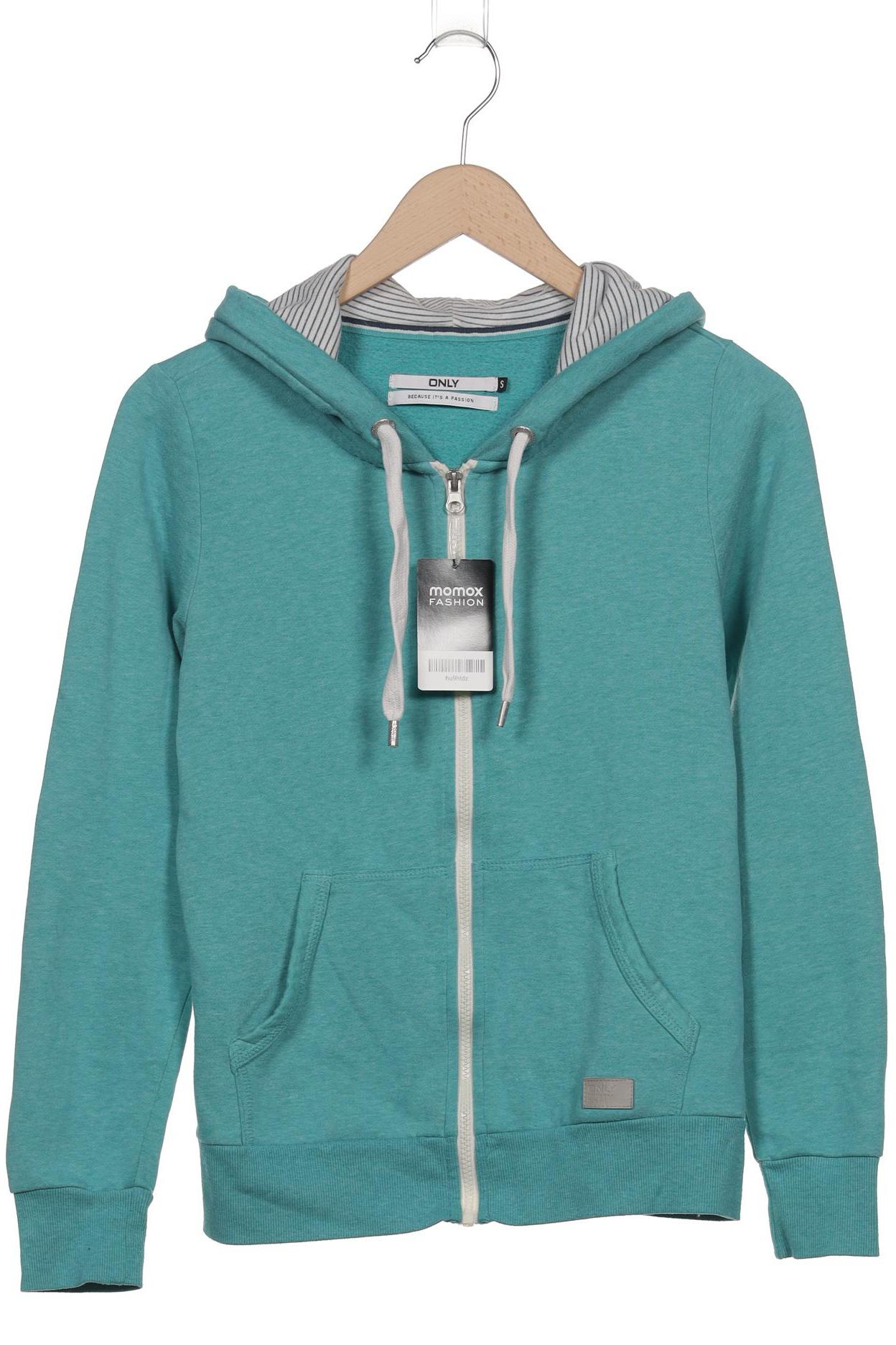

Only Damen Kapuzenpullover, türkis, Gr. 36