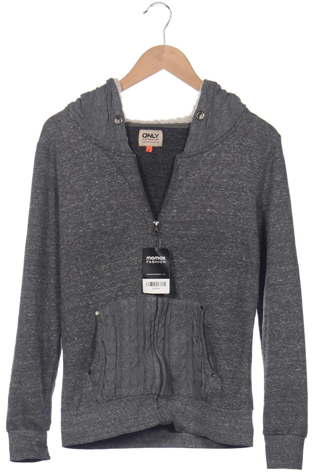 

Only Damen Kapuzenpullover, grau, Gr. 38