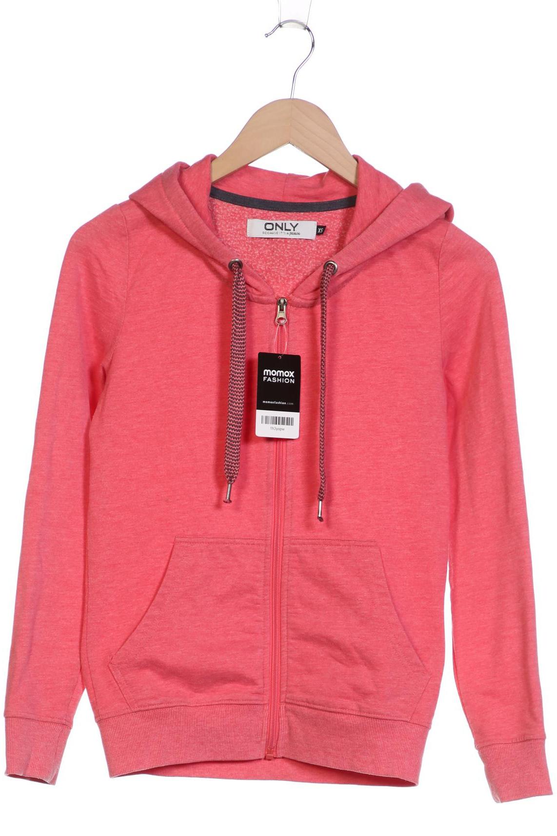 

Only Damen Kapuzenpullover, pink, Gr. 34