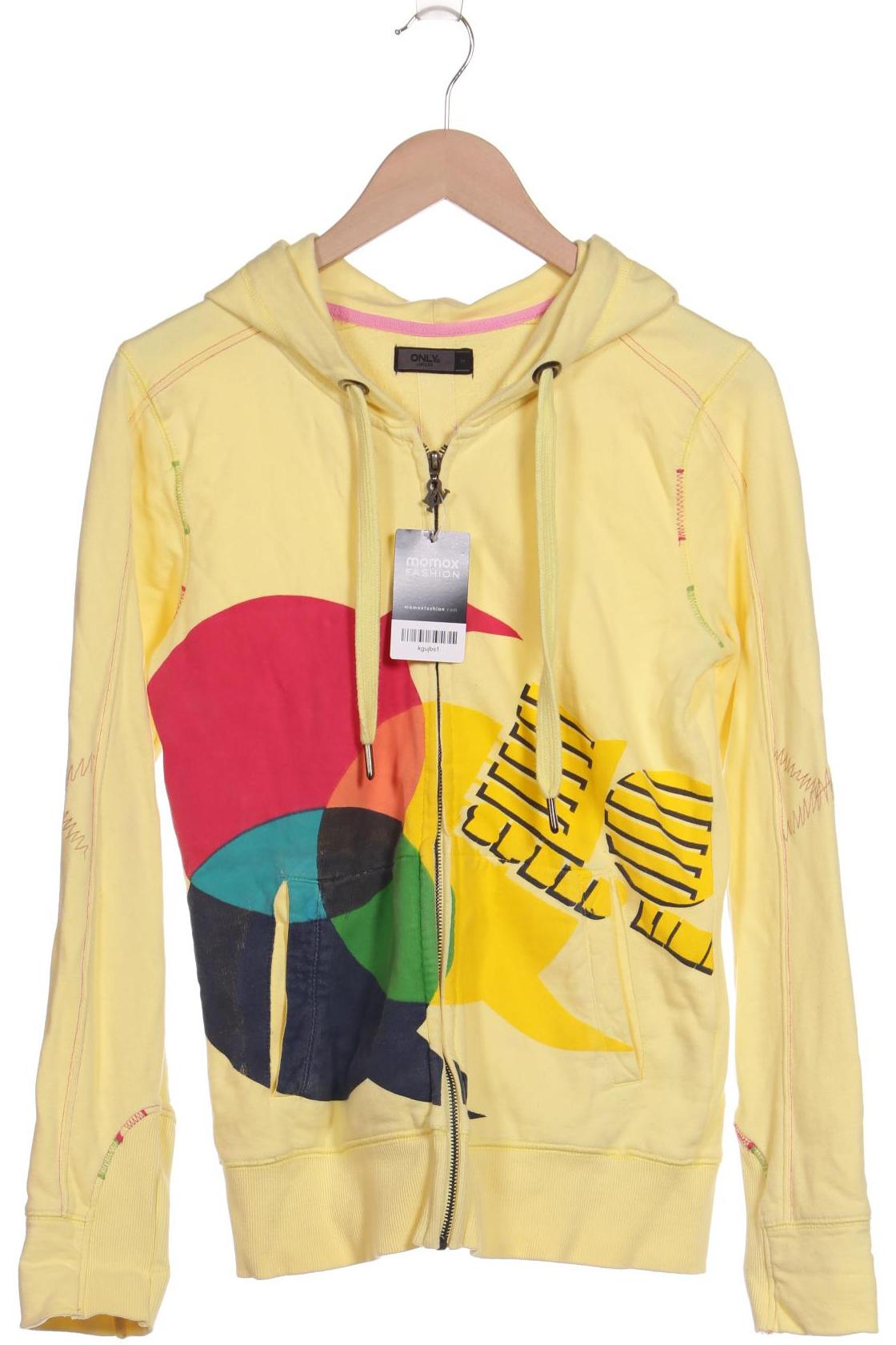 

Only Damen Kapuzenpullover, gelb, Gr. 38