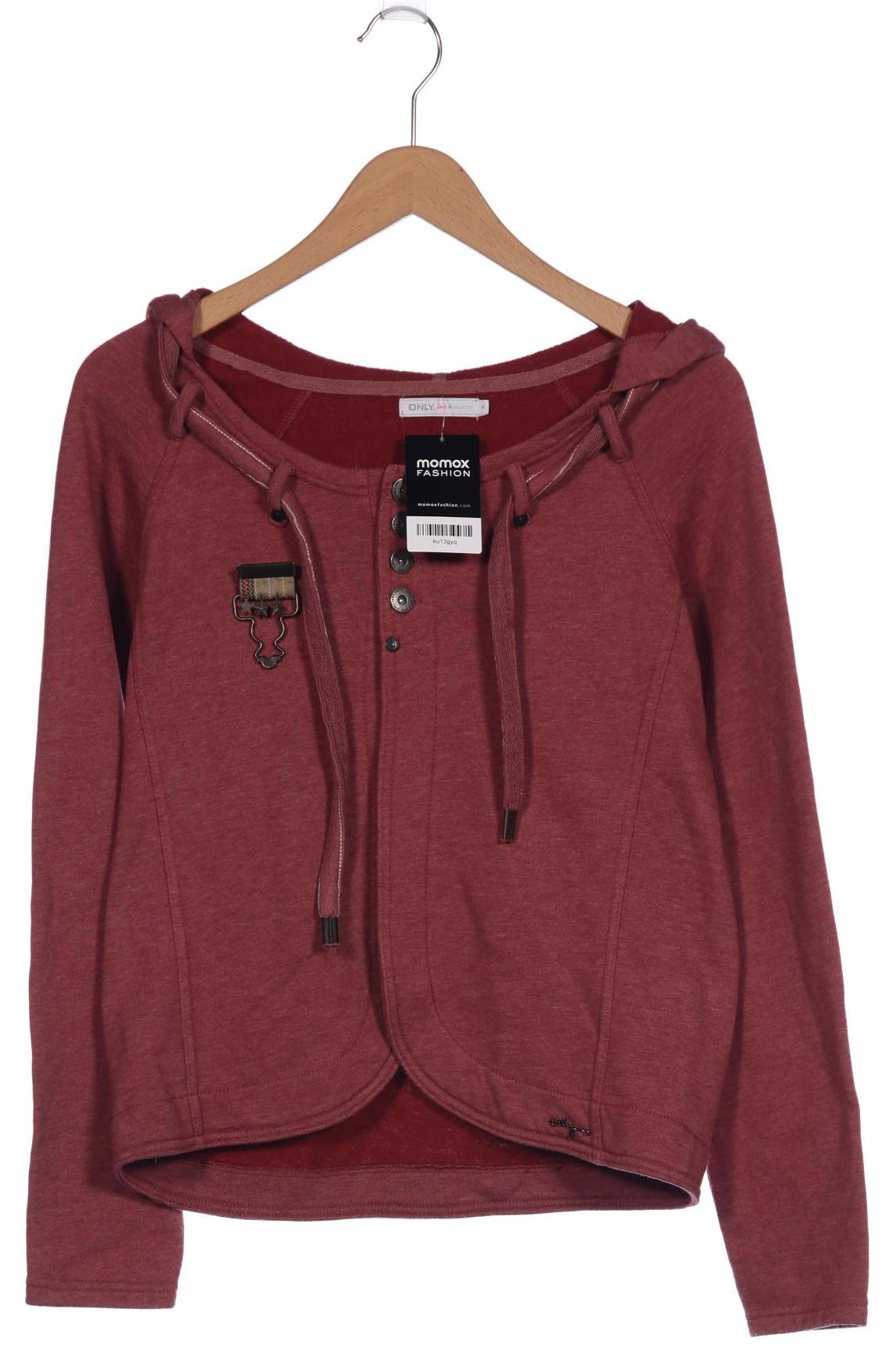 

ONLY Damen Kapuzenpullover, rot