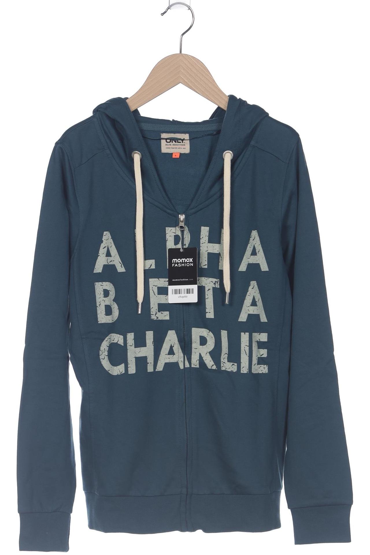 

Only Damen Kapuzenpullover, türkis, Gr. 42