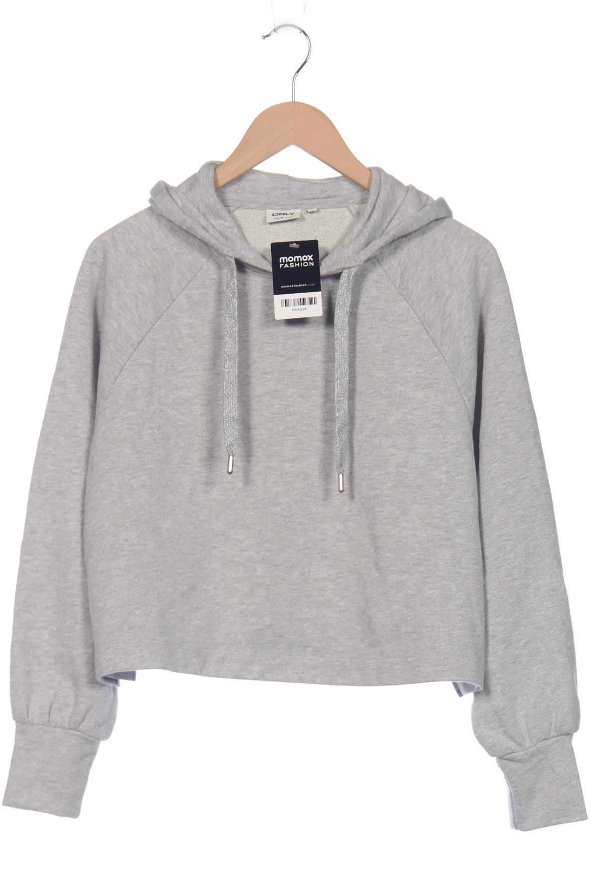 

Only Damen Kapuzenpullover, grau, Gr. 42