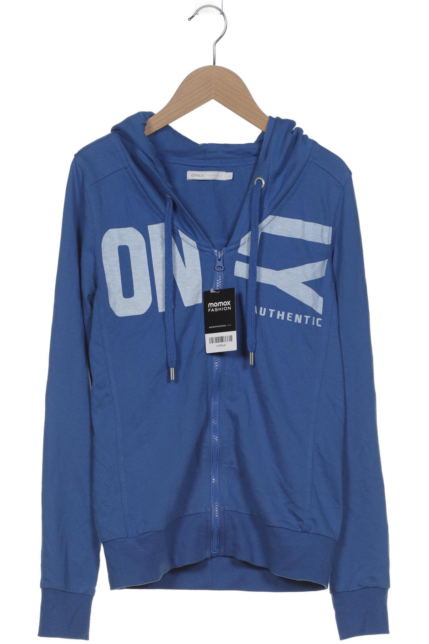 

Only Damen Kapuzenpullover, blau, Gr. 36