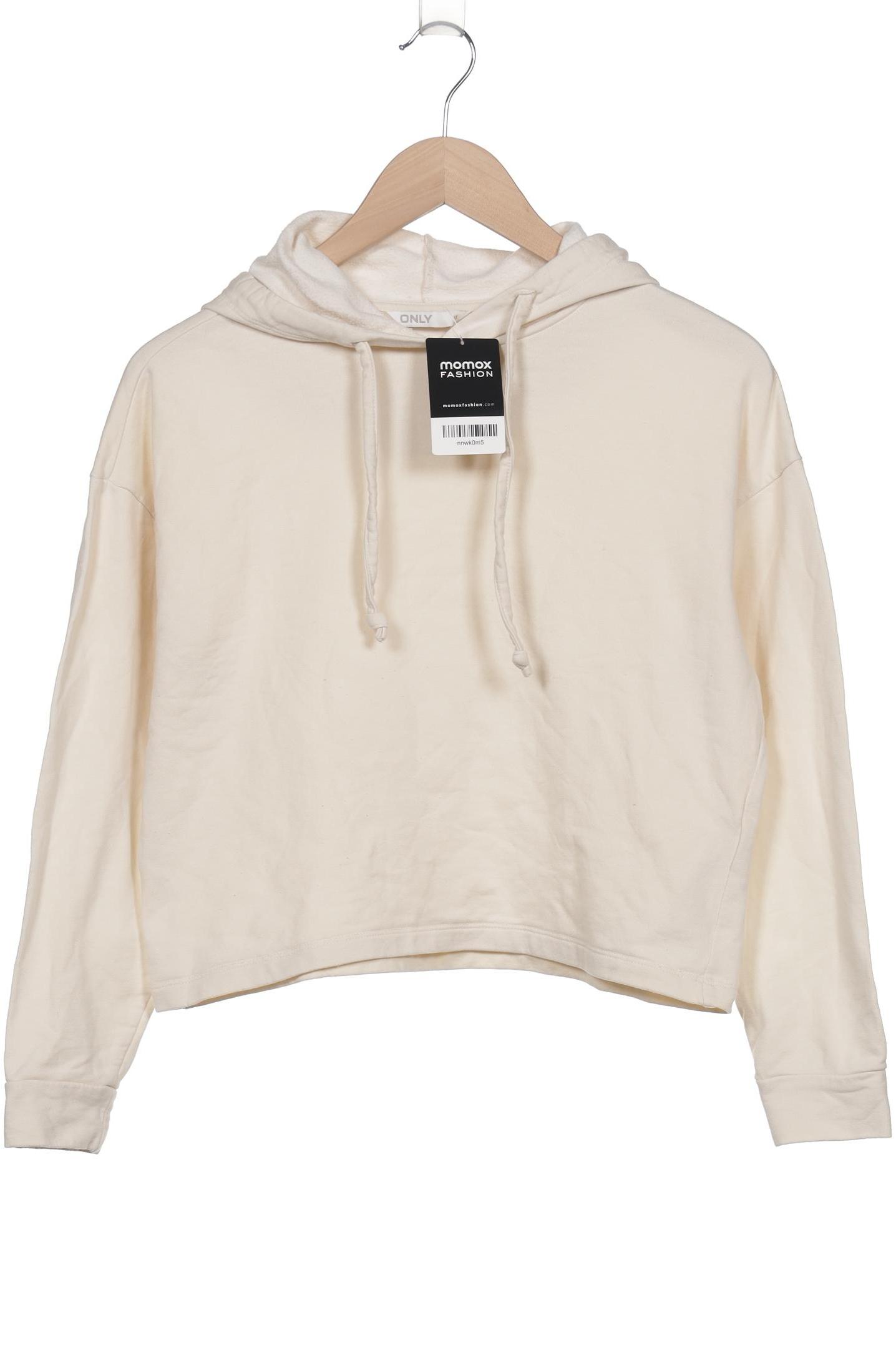 

Only Damen Kapuzenpullover, cremeweiß, Gr. 34