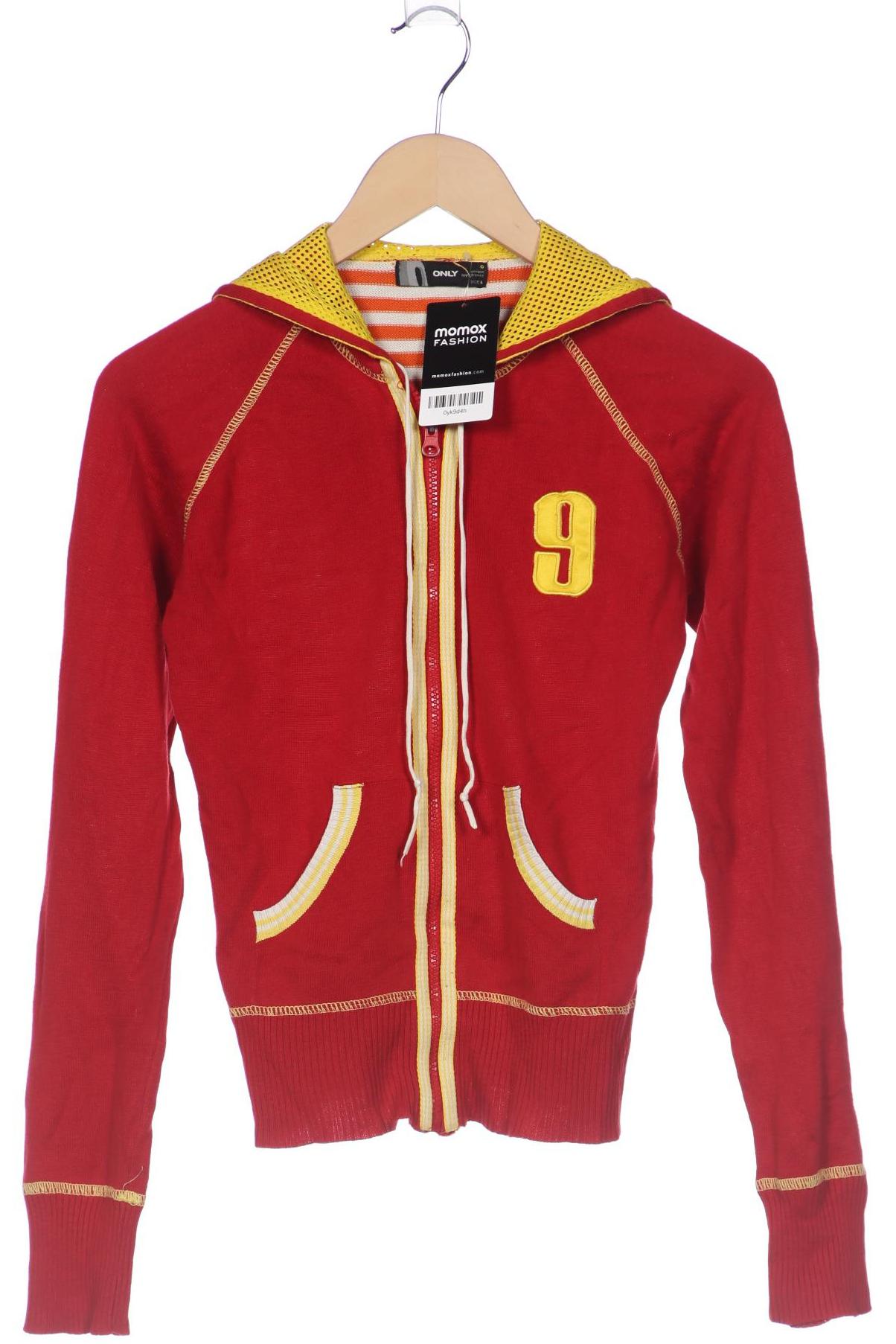 

Only Damen Kapuzenpullover, rot, Gr. 42