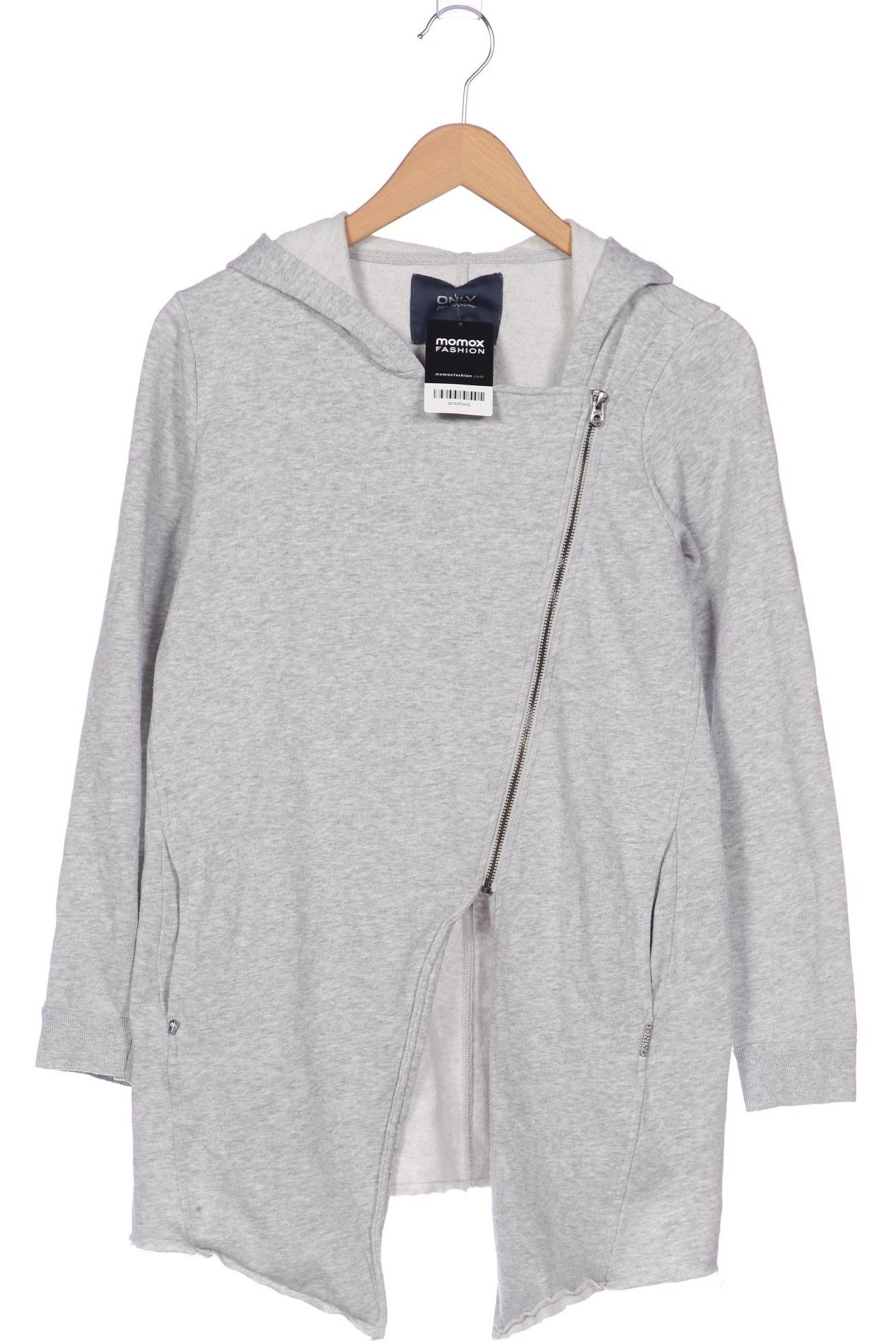 

Only Damen Kapuzenpullover, grau, Gr. 38
