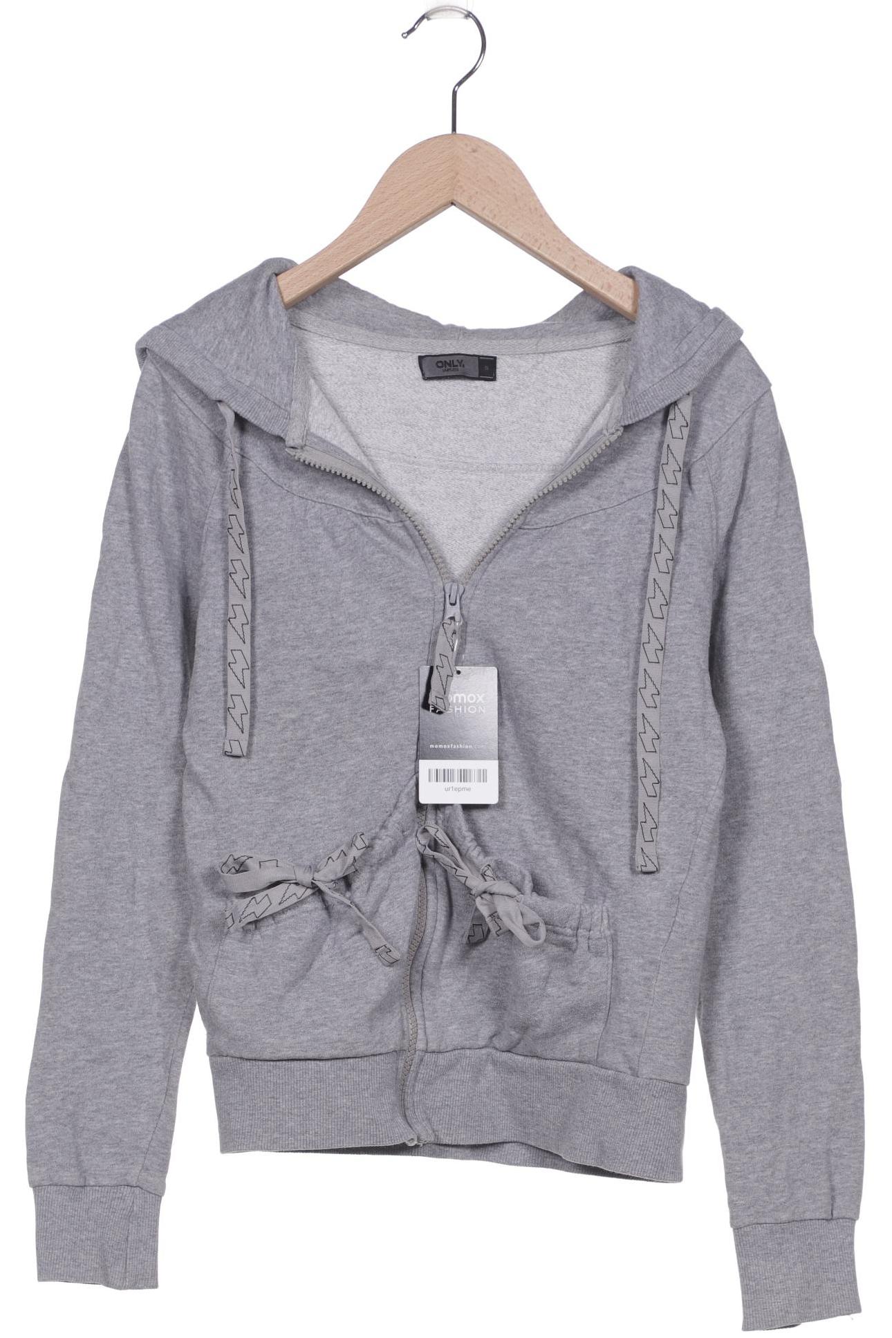 

Only Damen Kapuzenpullover, grau, Gr. 36