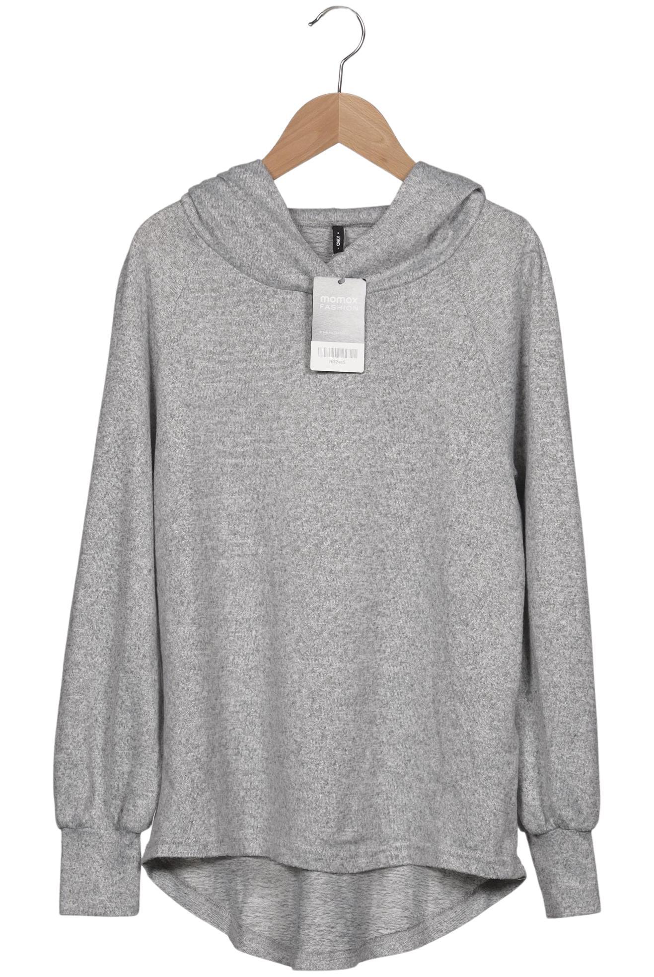 

Only Damen Kapuzenpullover, grau, Gr. 36