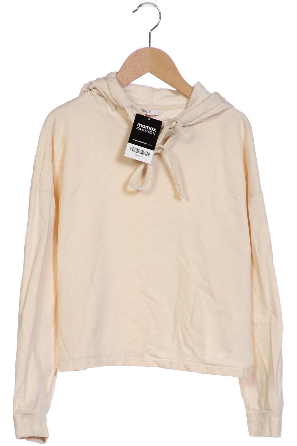 

Only Damen Kapuzenpullover, cremeweiß, Gr. 36