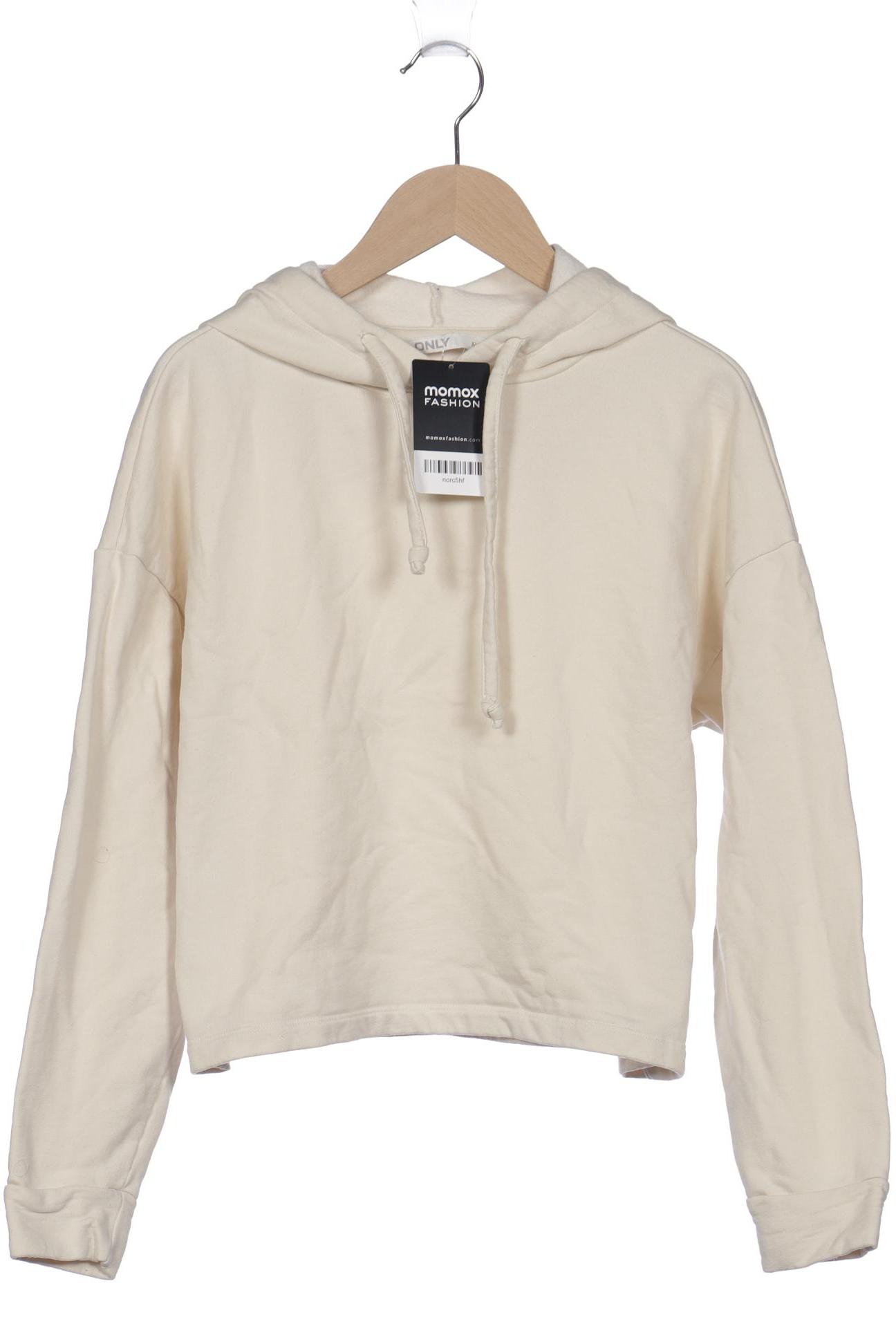 

Only Damen Kapuzenpullover, cremeweiß, Gr. 34