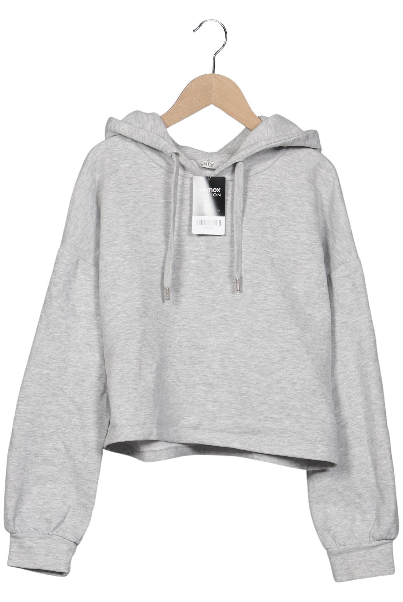 

Only Damen Kapuzenpullover, grau, Gr. 38