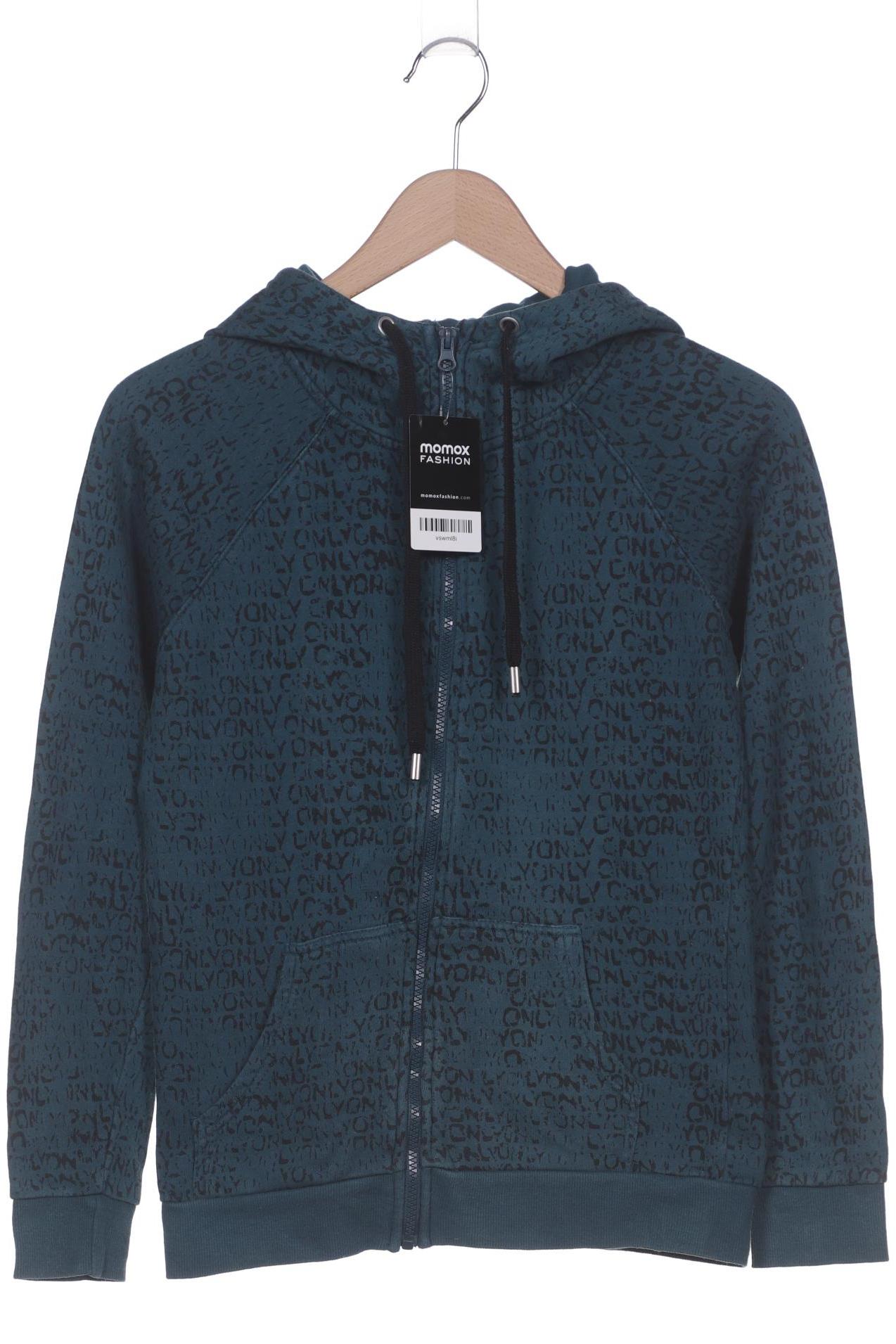 

Only Damen Kapuzenpullover, türkis, Gr. 36