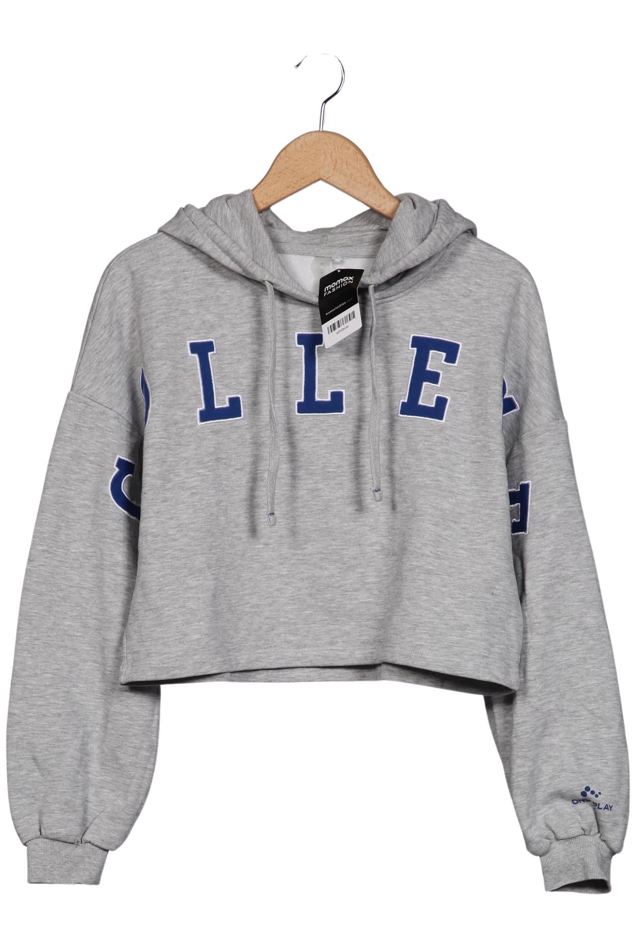 

Only Damen Kapuzenpullover, grau, Gr. 38