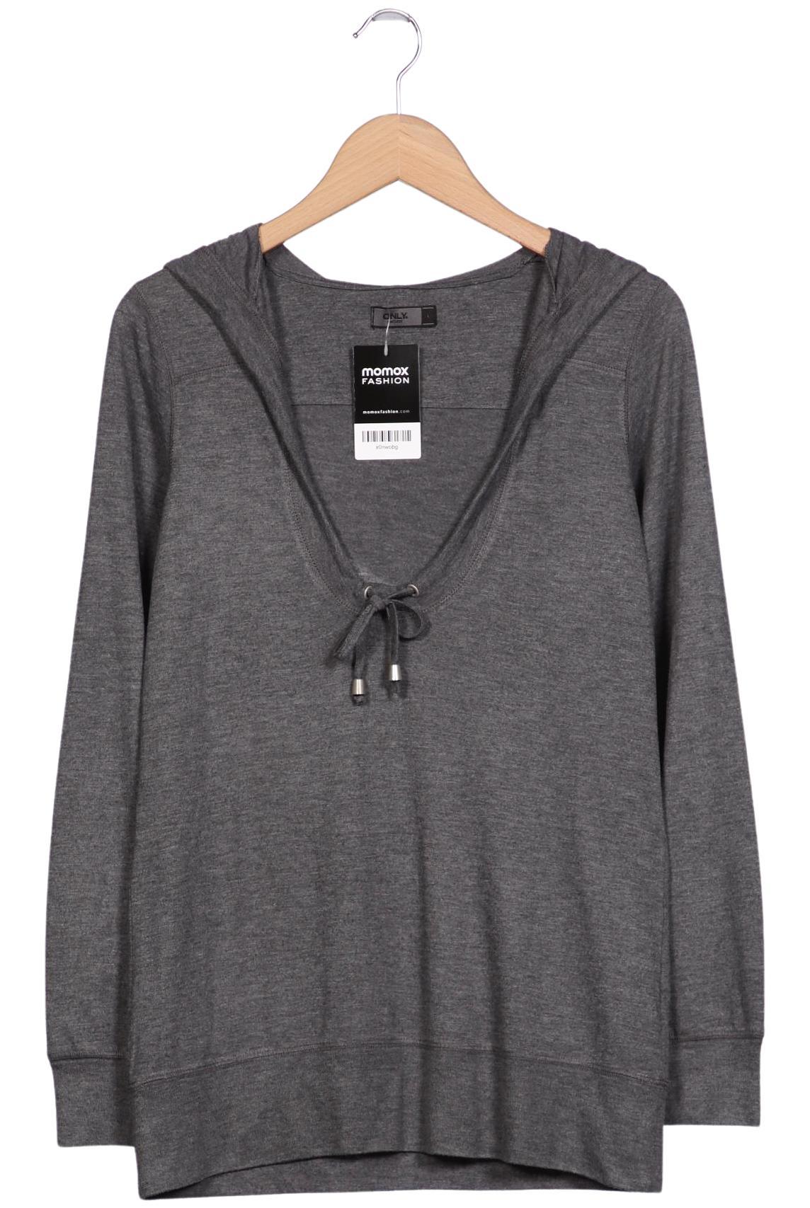 

Only Damen Kapuzenpullover, grau, Gr. 42