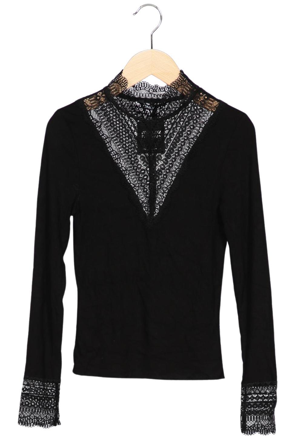 

Only Damen Langarmshirt, schwarz, Gr. 34