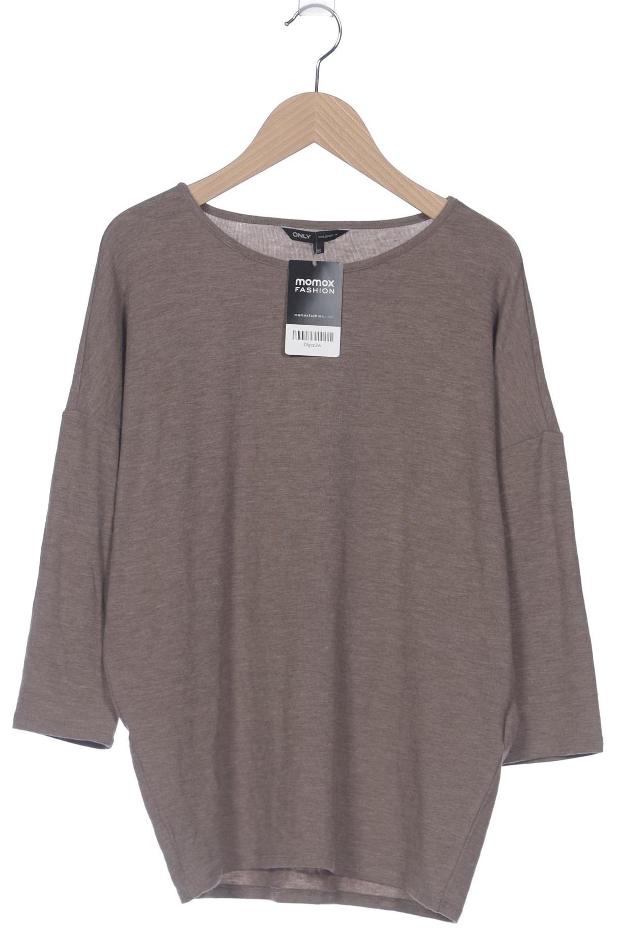 

Only Damen Langarmshirt, braun, Gr. 34