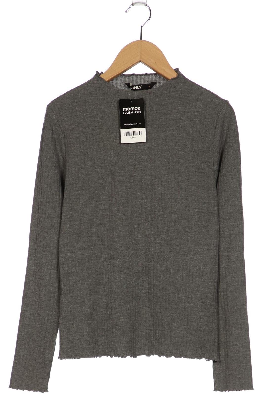 

Only Damen Langarmshirt, grau, Gr. 38